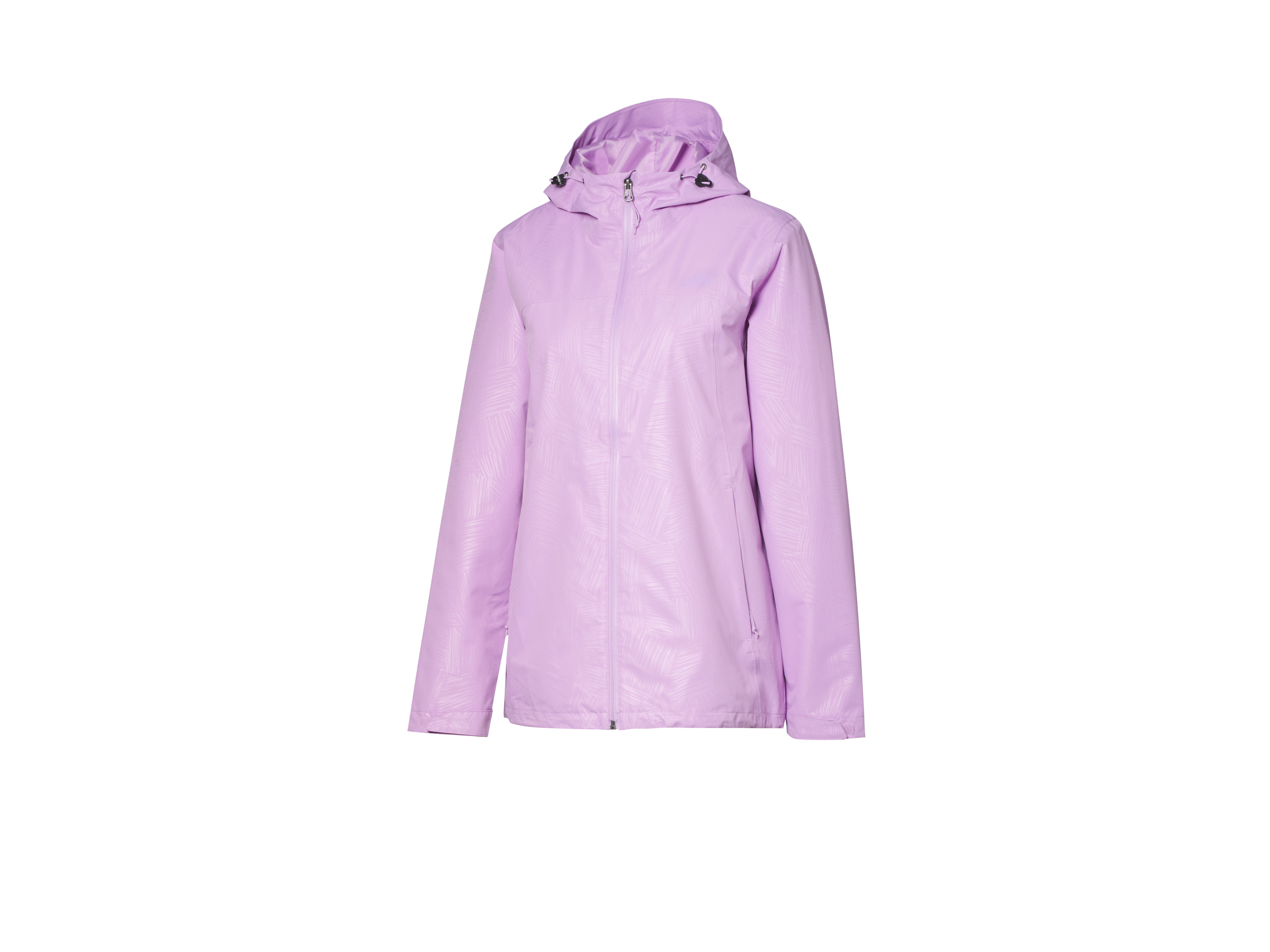 Crivit Kurtka przeciwdeszczowa softshell damska, wiatro- i wodoodporna Fioletowy, L 44-46