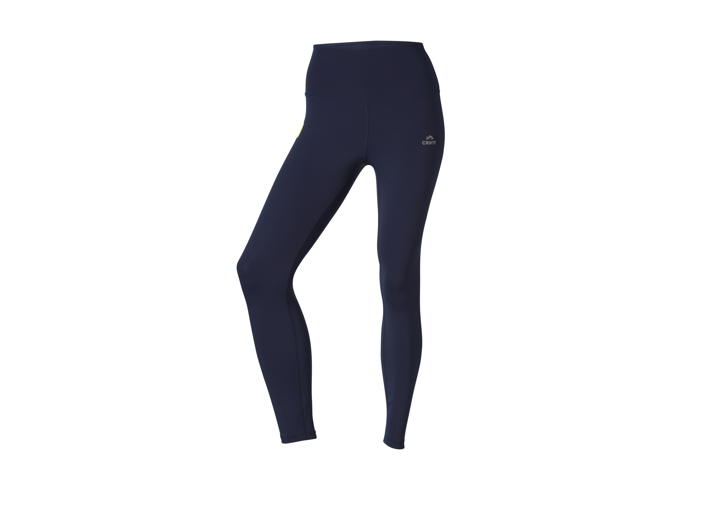 Crivit Legginsy funkcyjne Lidl-Trek damskie, z kieszonką na klucze Granatowy, S 36/38