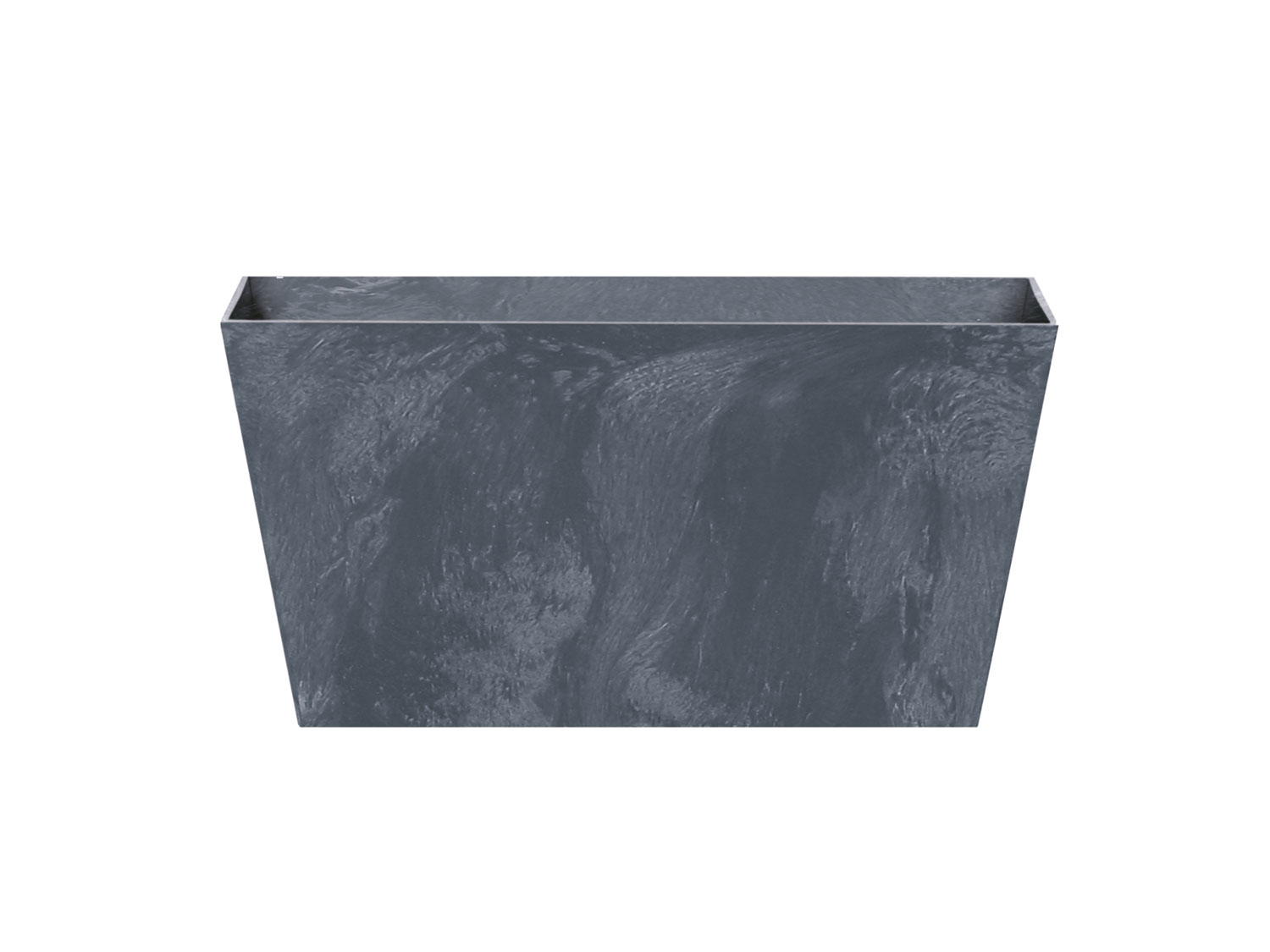 Prosperplast Donica Tubus Case Effect, antracyt 400x216x200 mm, Antracytowy