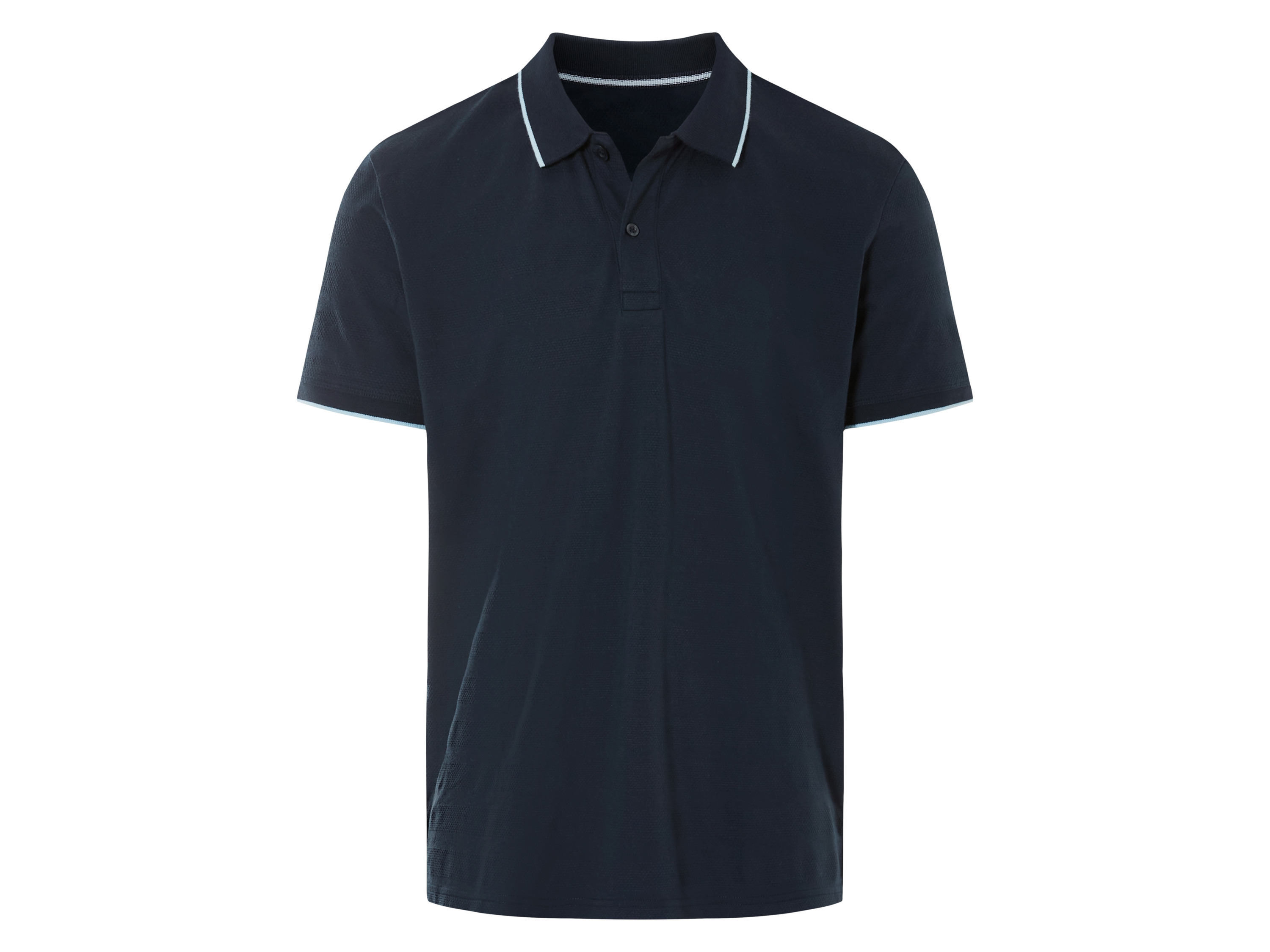Livergy Koszulka polo męska z bawełny Granatowy, S 44/46