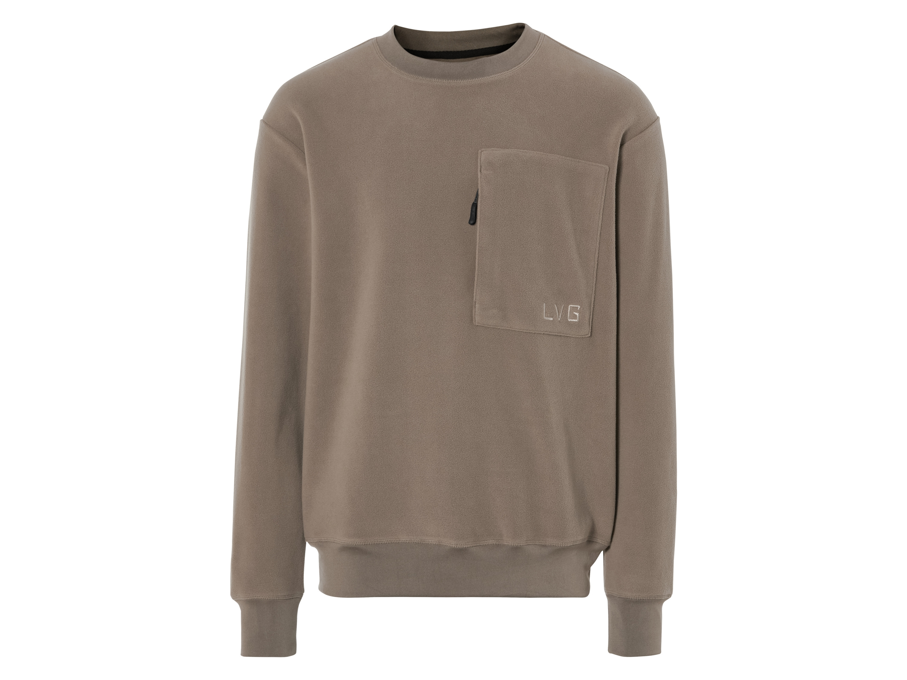 Livergy Bluza męska polarowa XL 56/58, Brązowy