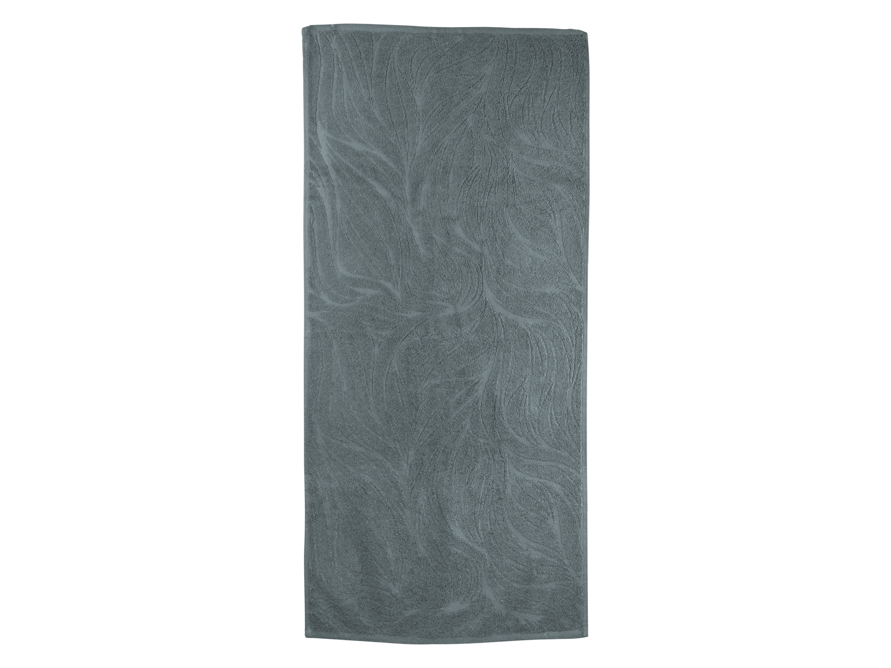 Kleine Wolke Ręcznik frotte, 50 x 100 cm Szary w kwiaty