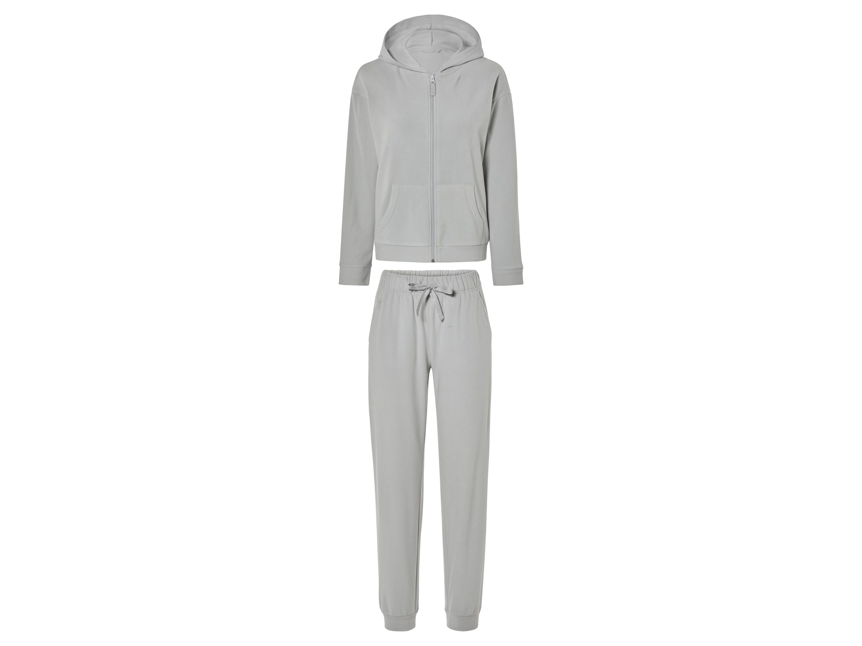 esmara Dres damski z polaru, 2-częściowy XS 32/34, Szary