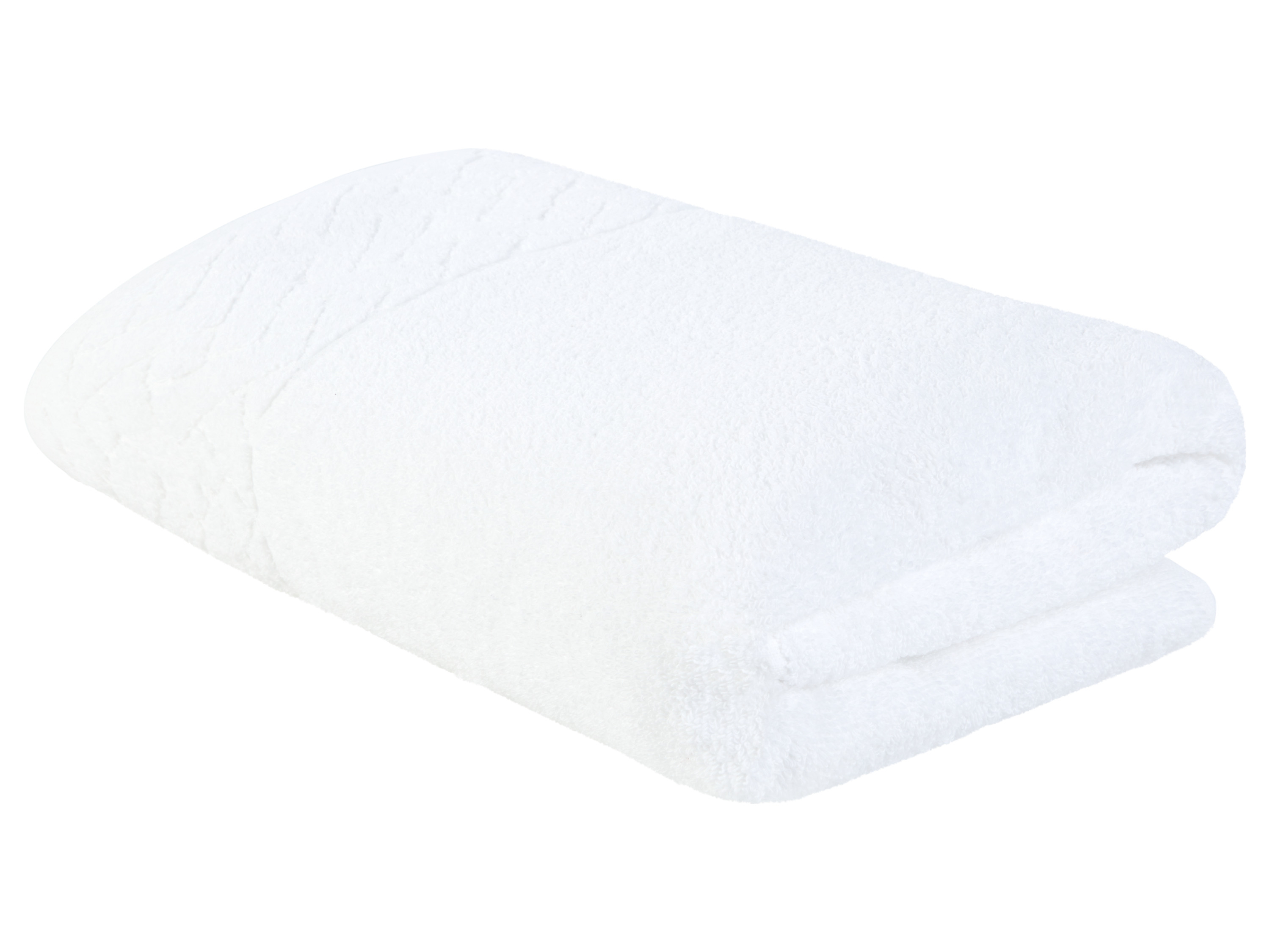 Livarno home Ręcznik kąpielowy frotte, 70 x 140 cm Biały