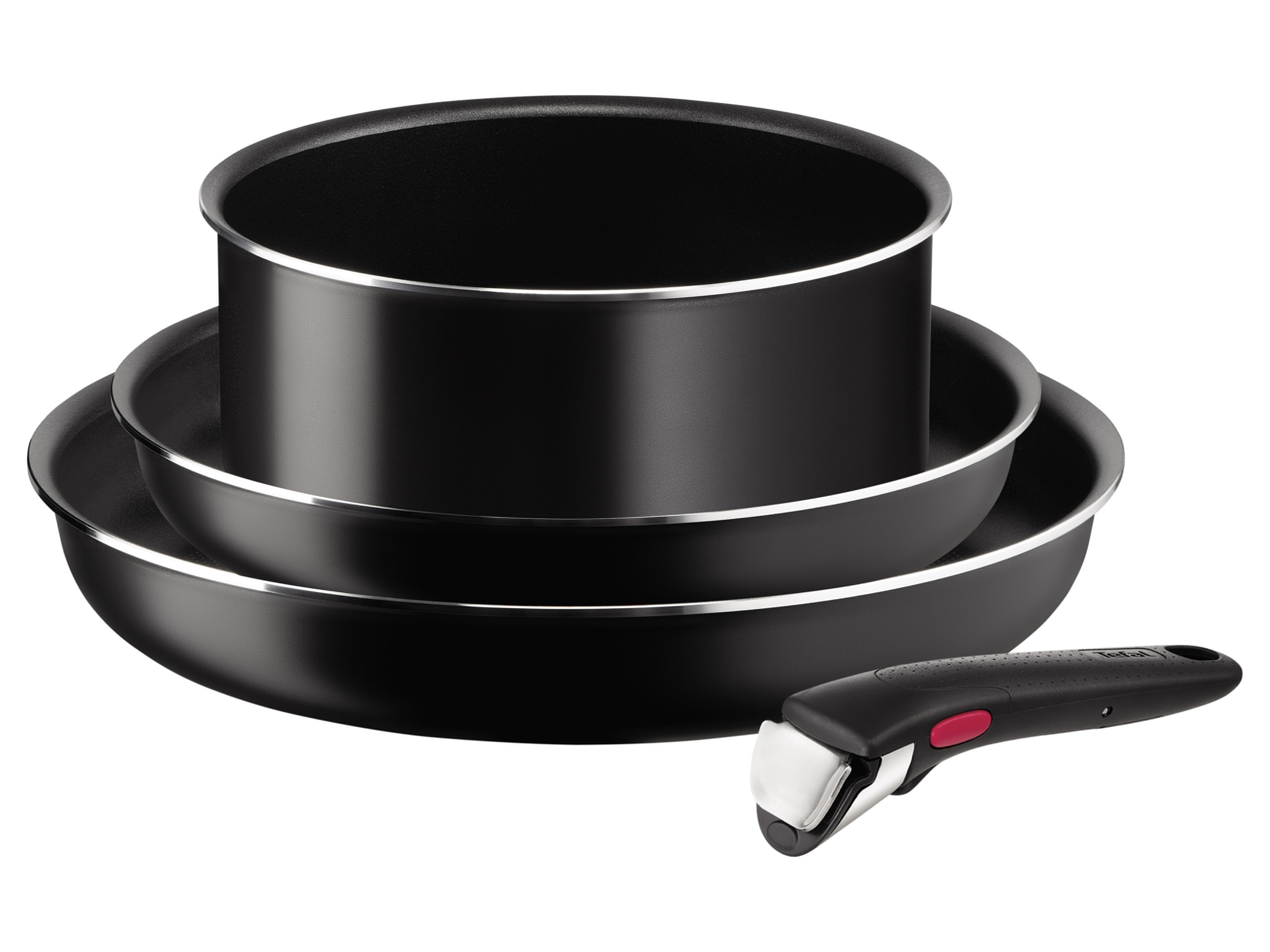 Tefal Zestaw patelni i garnków Ingenio Essential, 4 elementy