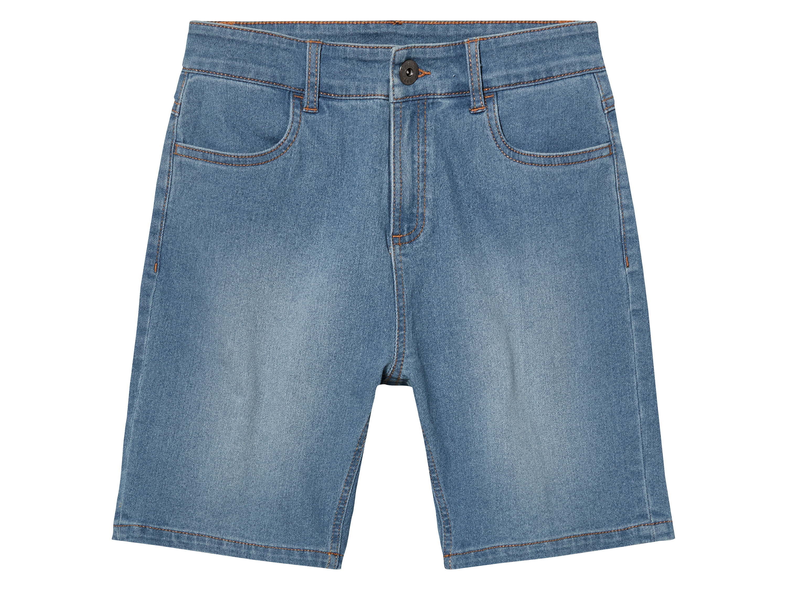 pepperts! Spodenki jeansowe chłopięce z bawełną 146/152, Niebieski
