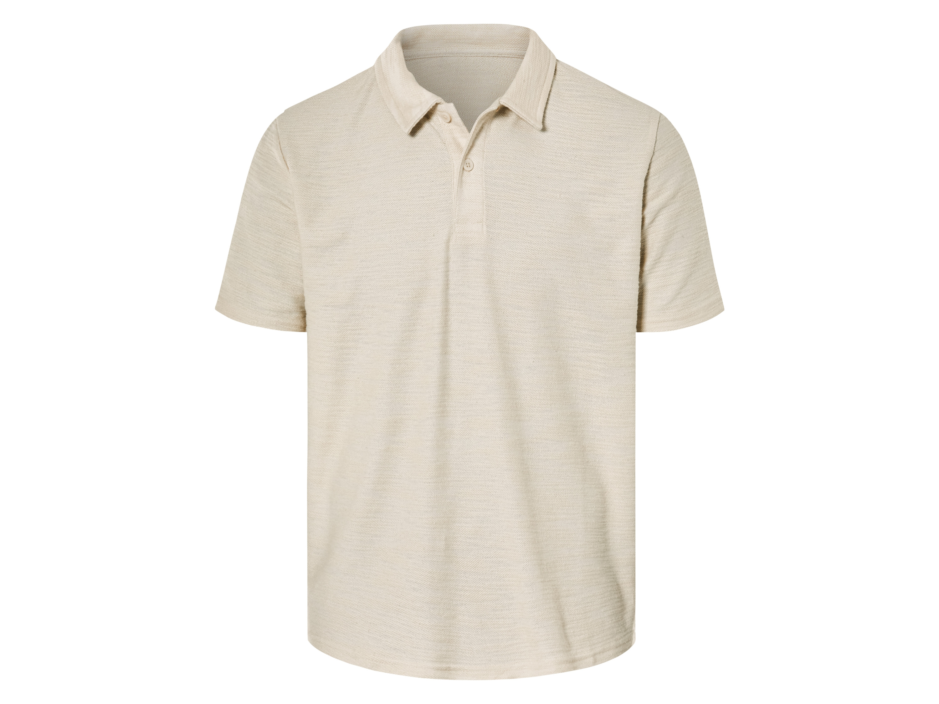 Livergy Koszulka polo męska z bawełny Beżowy, L 52/54