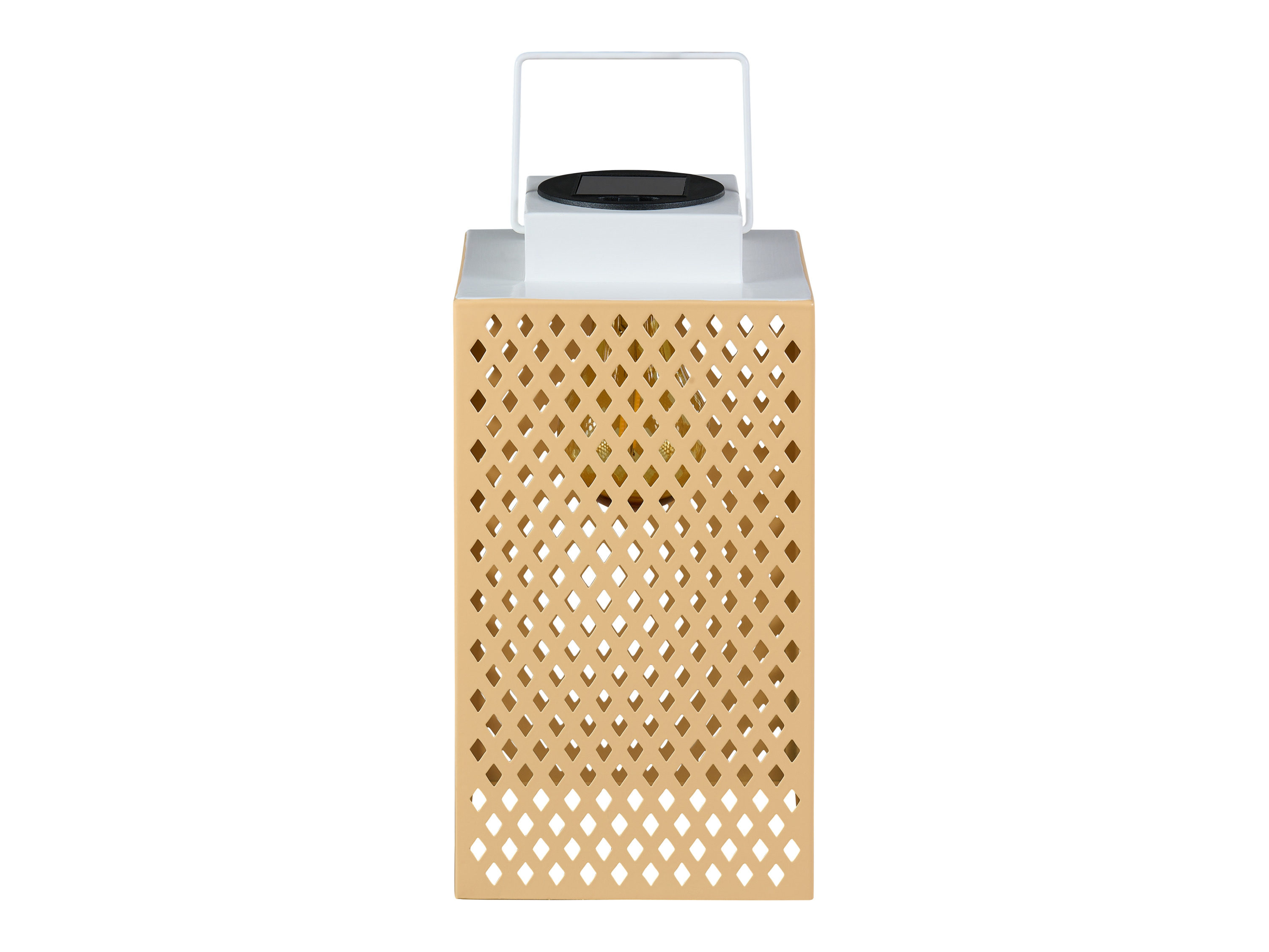 Livarno home Lampa latarenka solarna LED Brązowy/beżowy