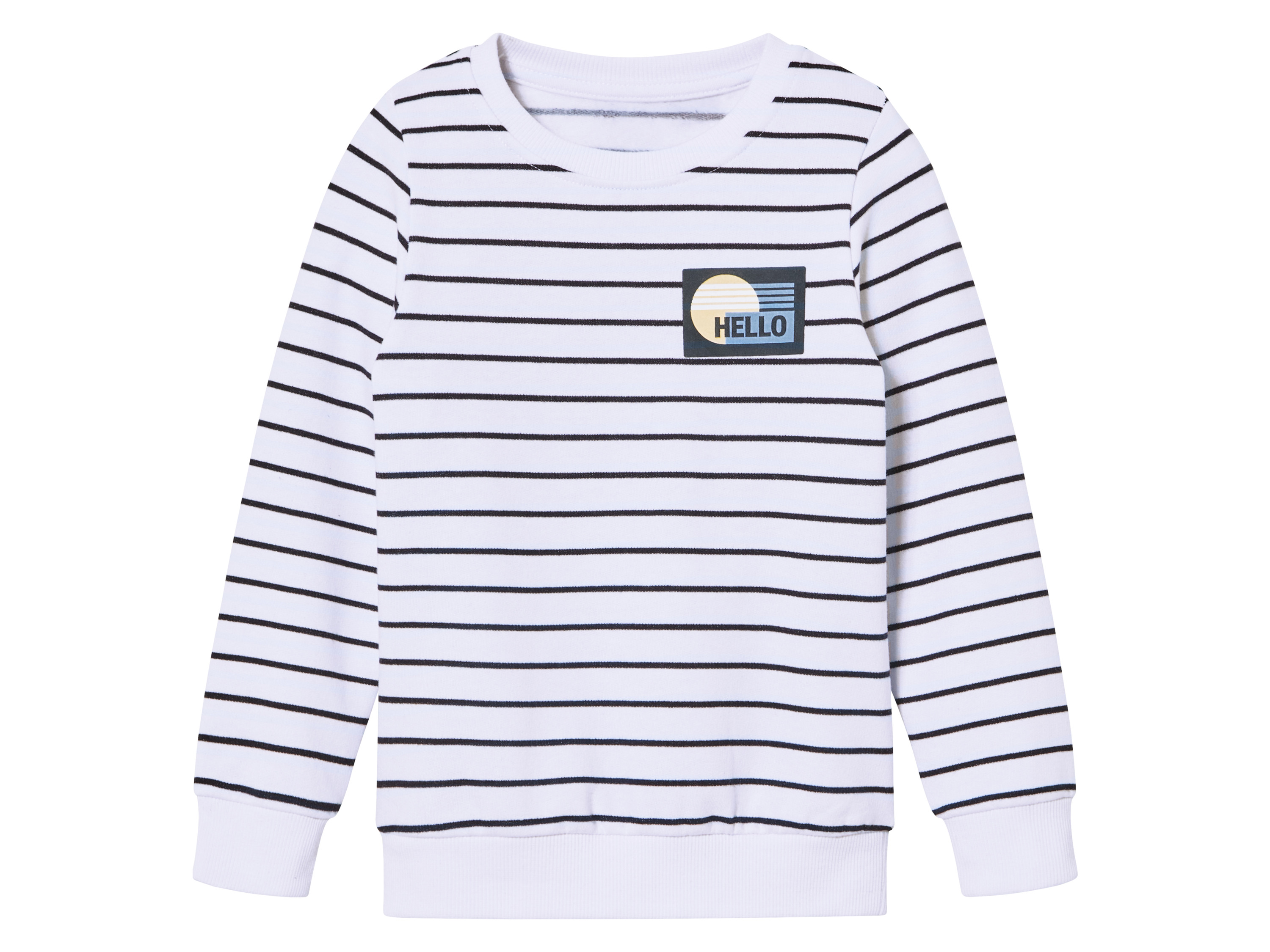 lupilu Bluza dresowa dziecięca W paski, 110/116