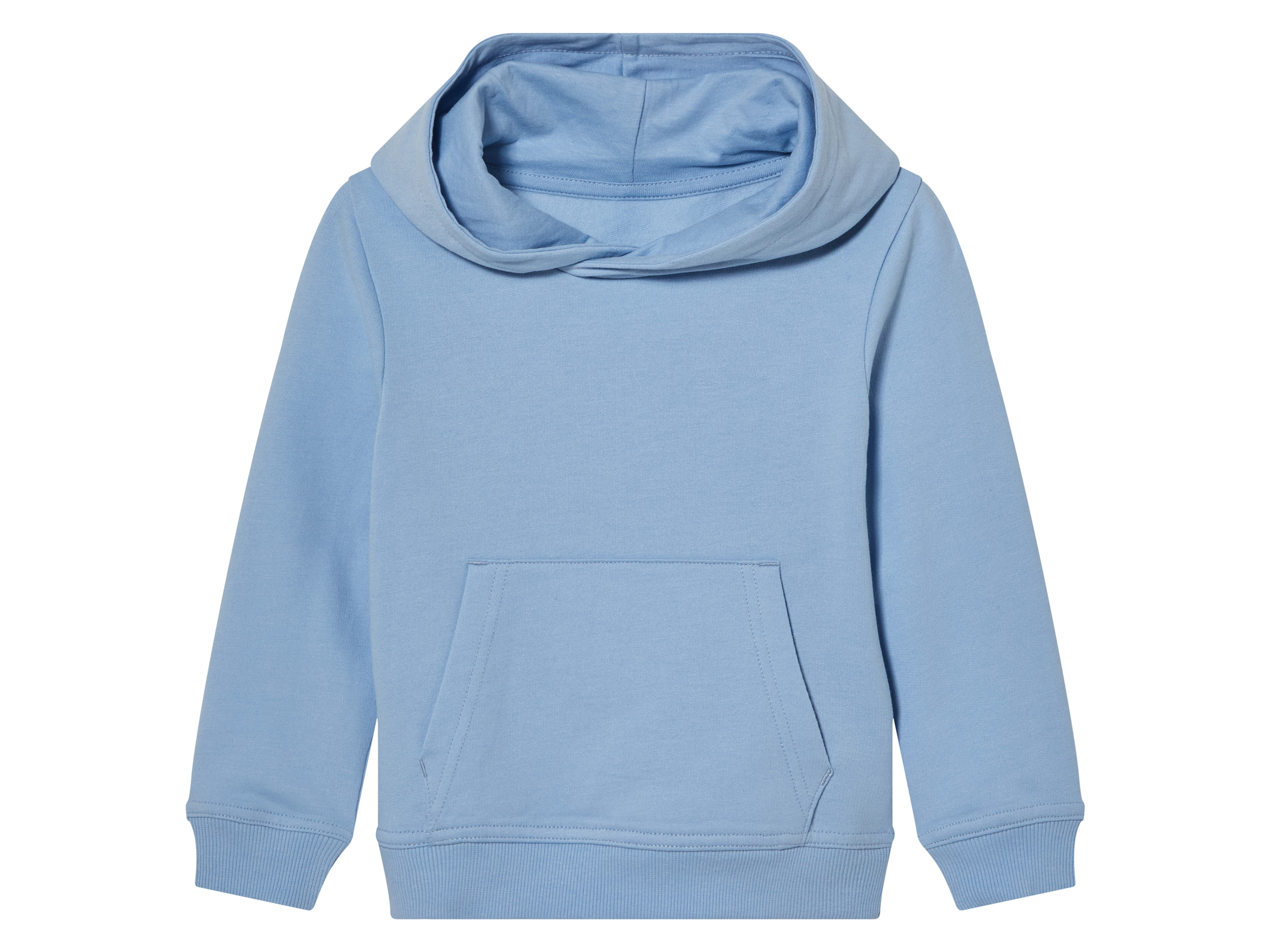 lupilu Bluza dziecięca z kapturem 110/116, Niebieski
