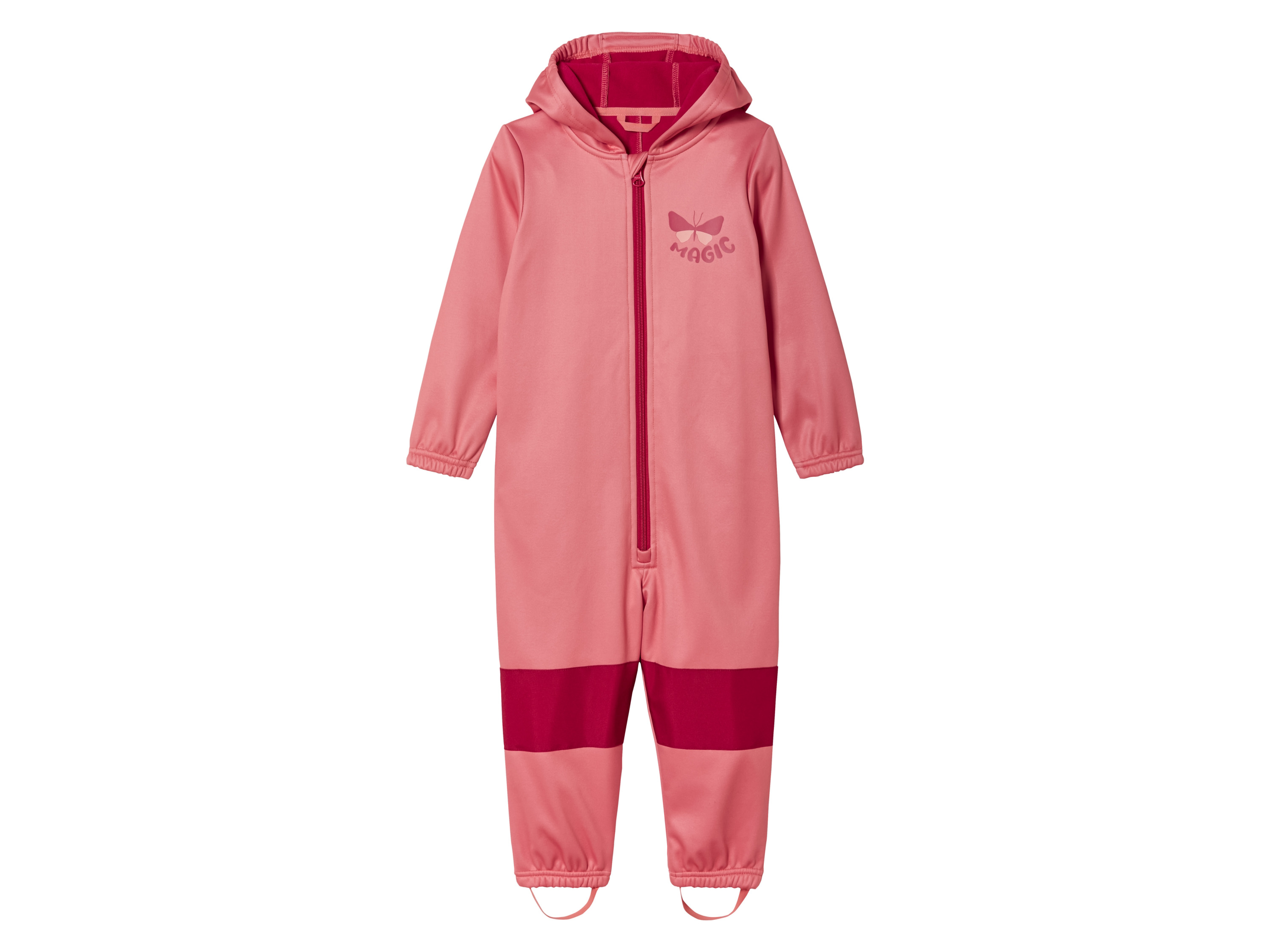 lupilu Kombinezon dziecięcy Softshell do zabawy w błocie Różowy, 86/92