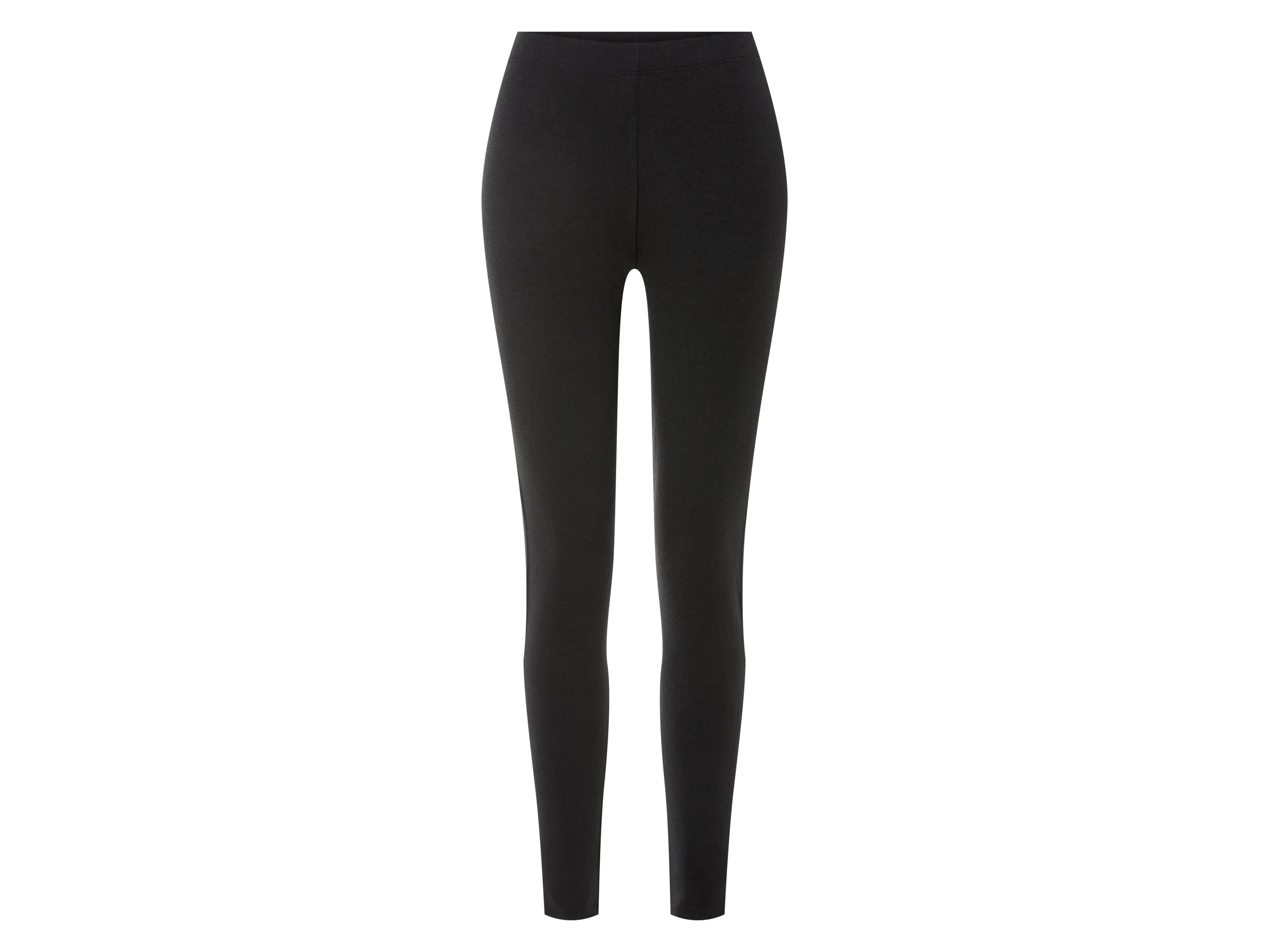 esmara Damskie legginsy termiczne z gumką XS 32/34, Czarny