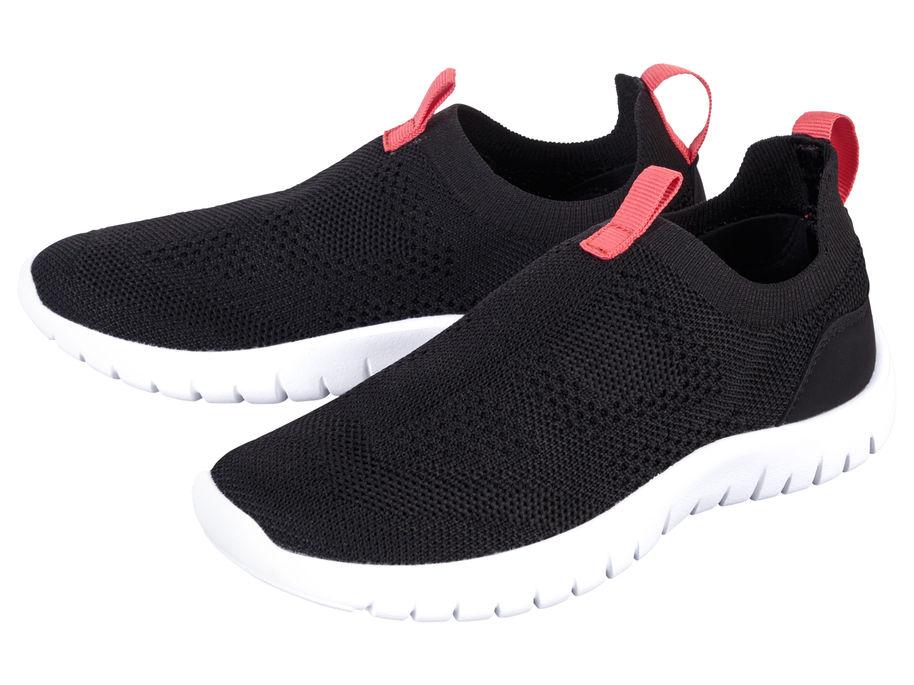 pepperts! Buty sneakersy dziecięce z przewiewną cholewką tekstylną Czarny, 35
