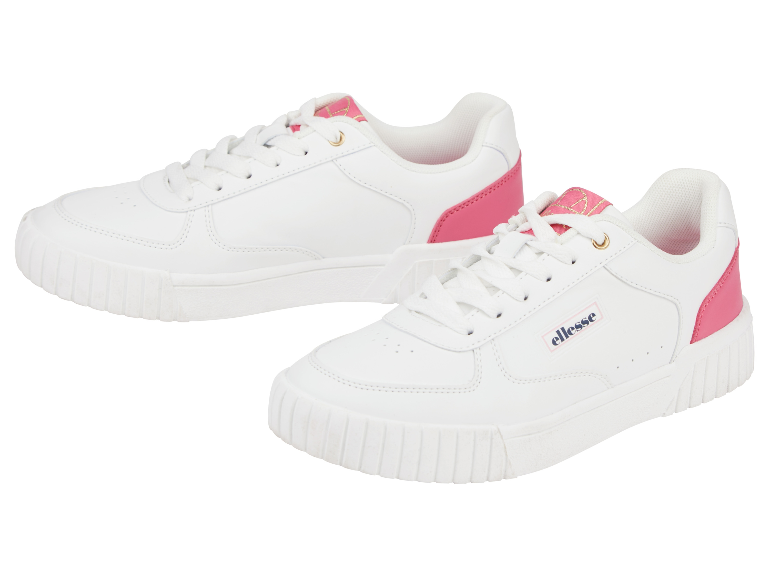 Ellesse Buty sneakersy damskie lub męskie różowy/biały, 37