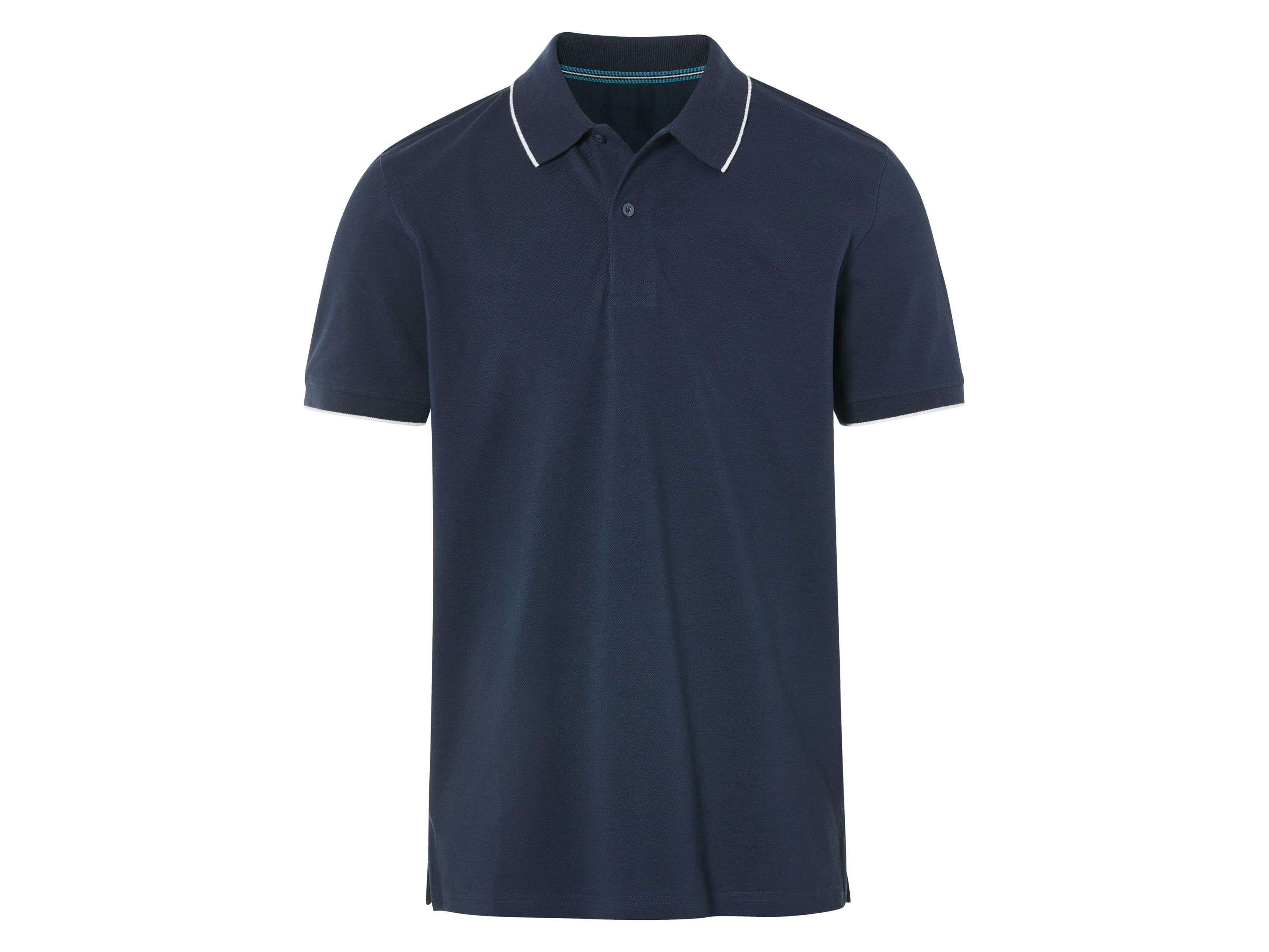 Livergy Koszulka polo męska z bawełny Granatowy, L 52/54