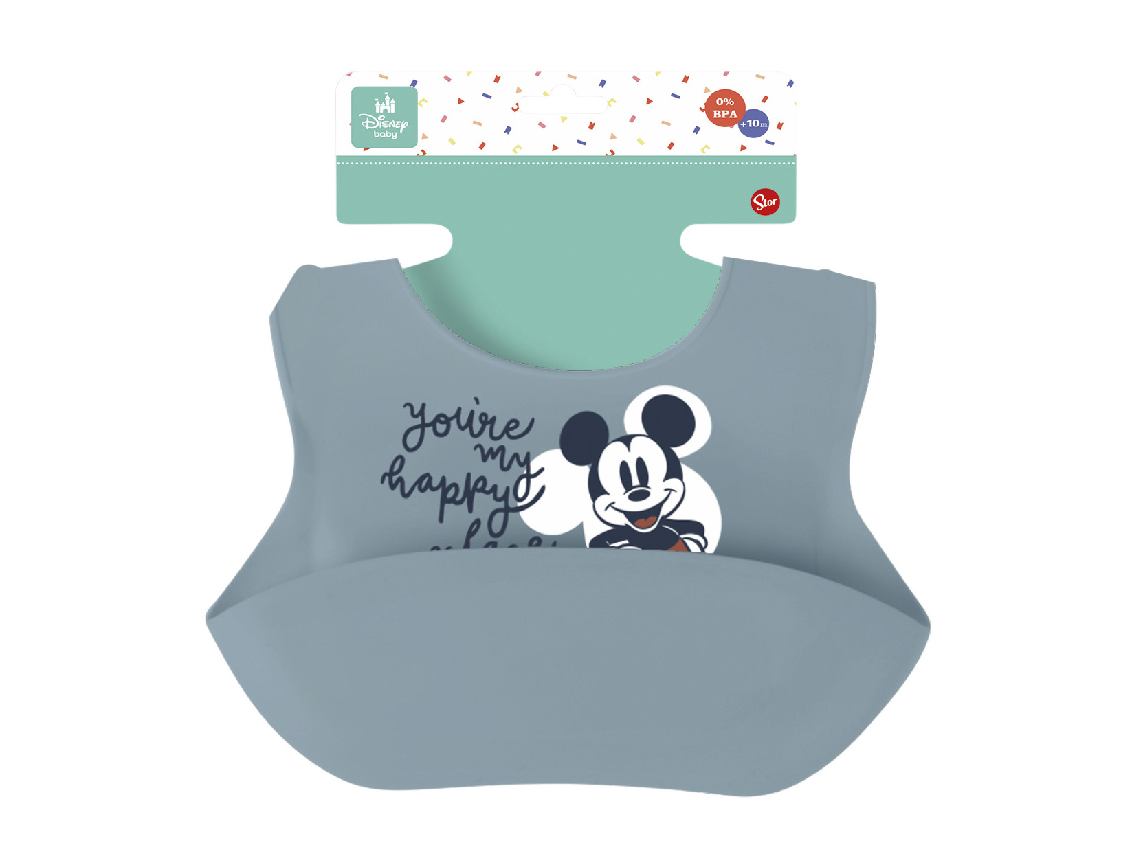 Zestaw naczyń dla niemowląt z postaciami Disneya Śliniak/Mickey