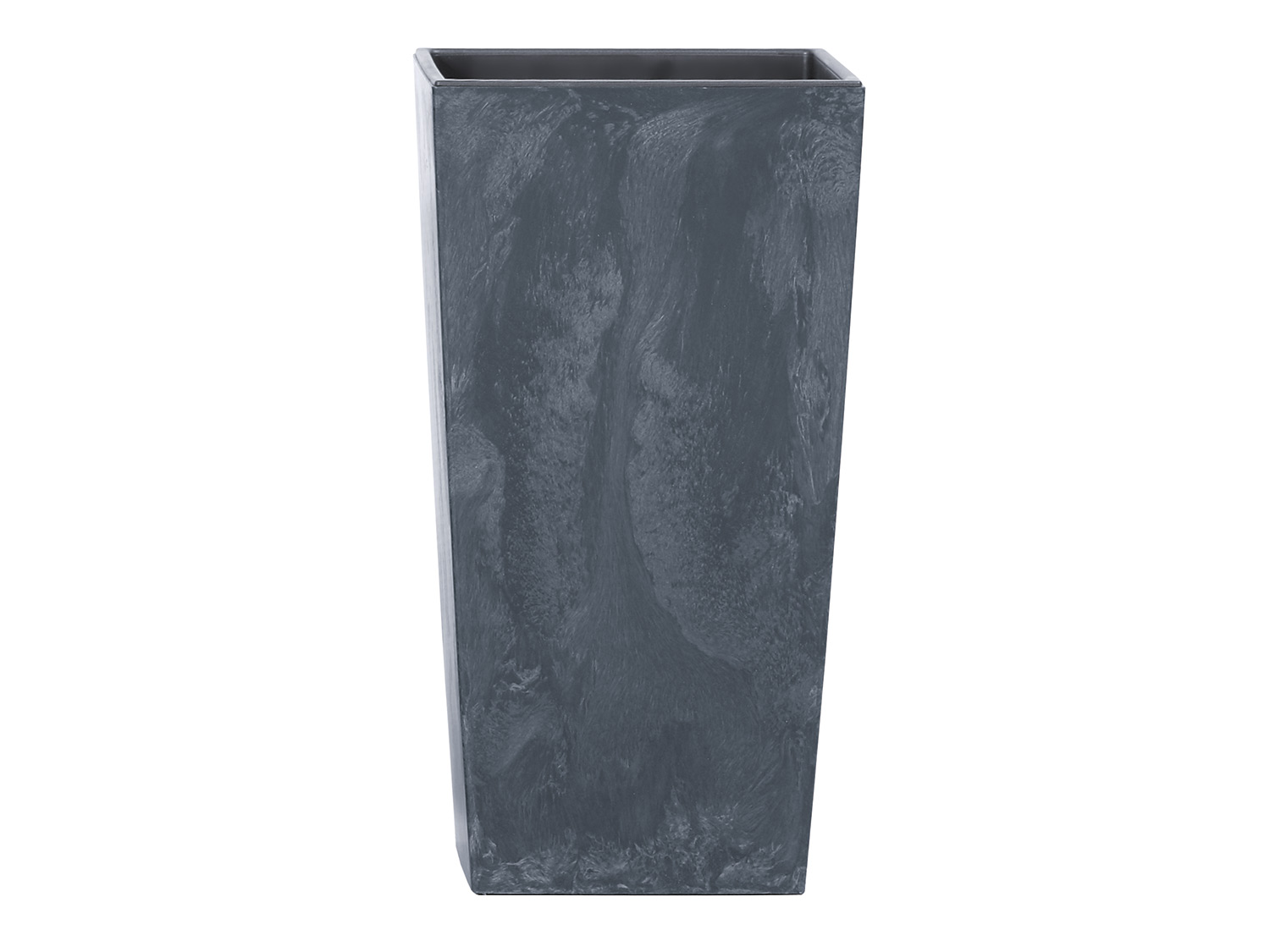 Prosperplast Donica Urbi Square, z wyjmowanym wkładem 30 x 55 x 30 cm szer. x wys. x gł., Antracyt optyka betonu