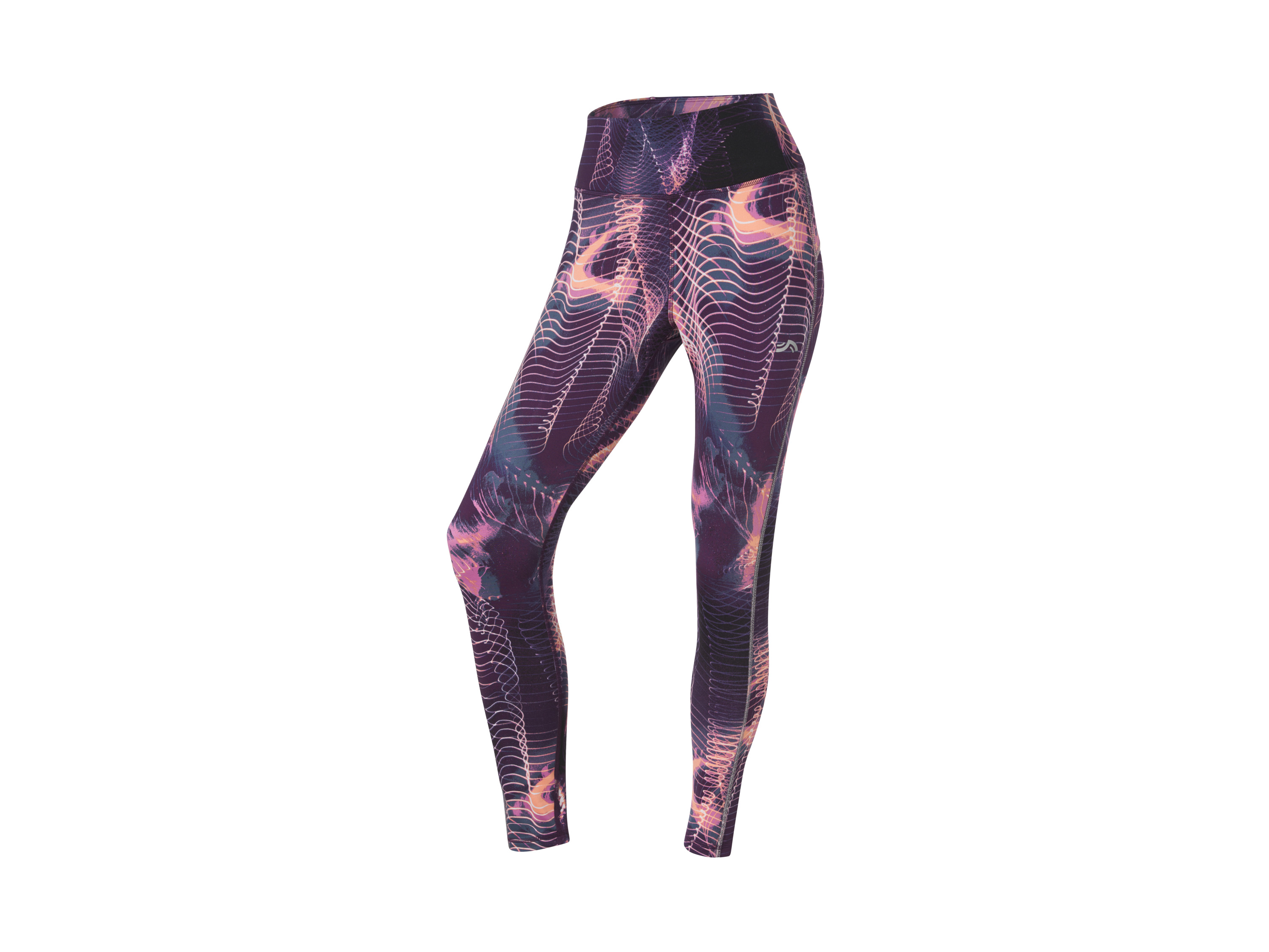 Crivit Legginsy termiczne damskie funkcyjne Wzorzysty, L 44-46