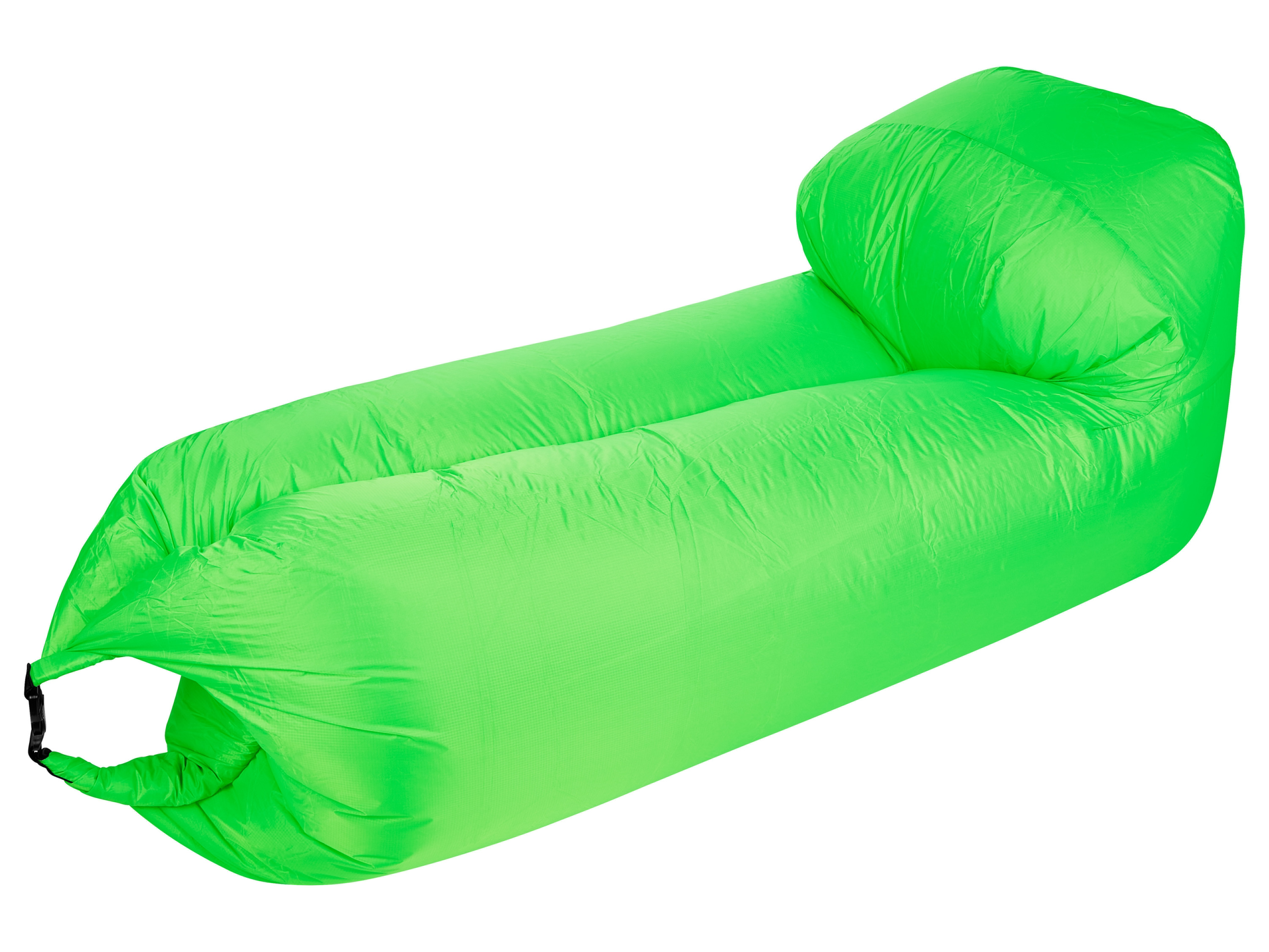 Crivit Sofa dmuchana Airlounge, z torbą transportową Zielony