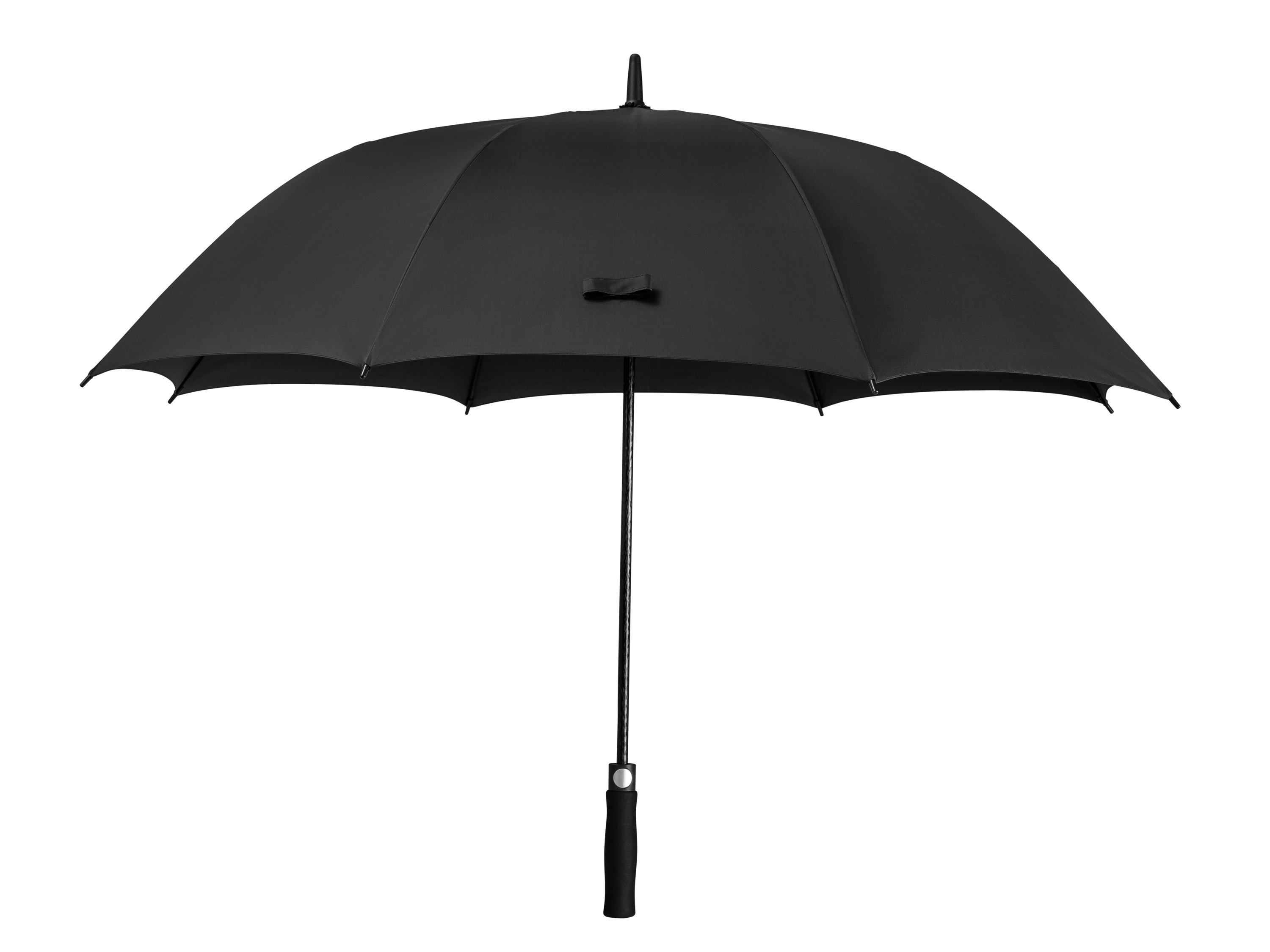 Topmove Parasol automatyczny, Ø 130 cm Czarny