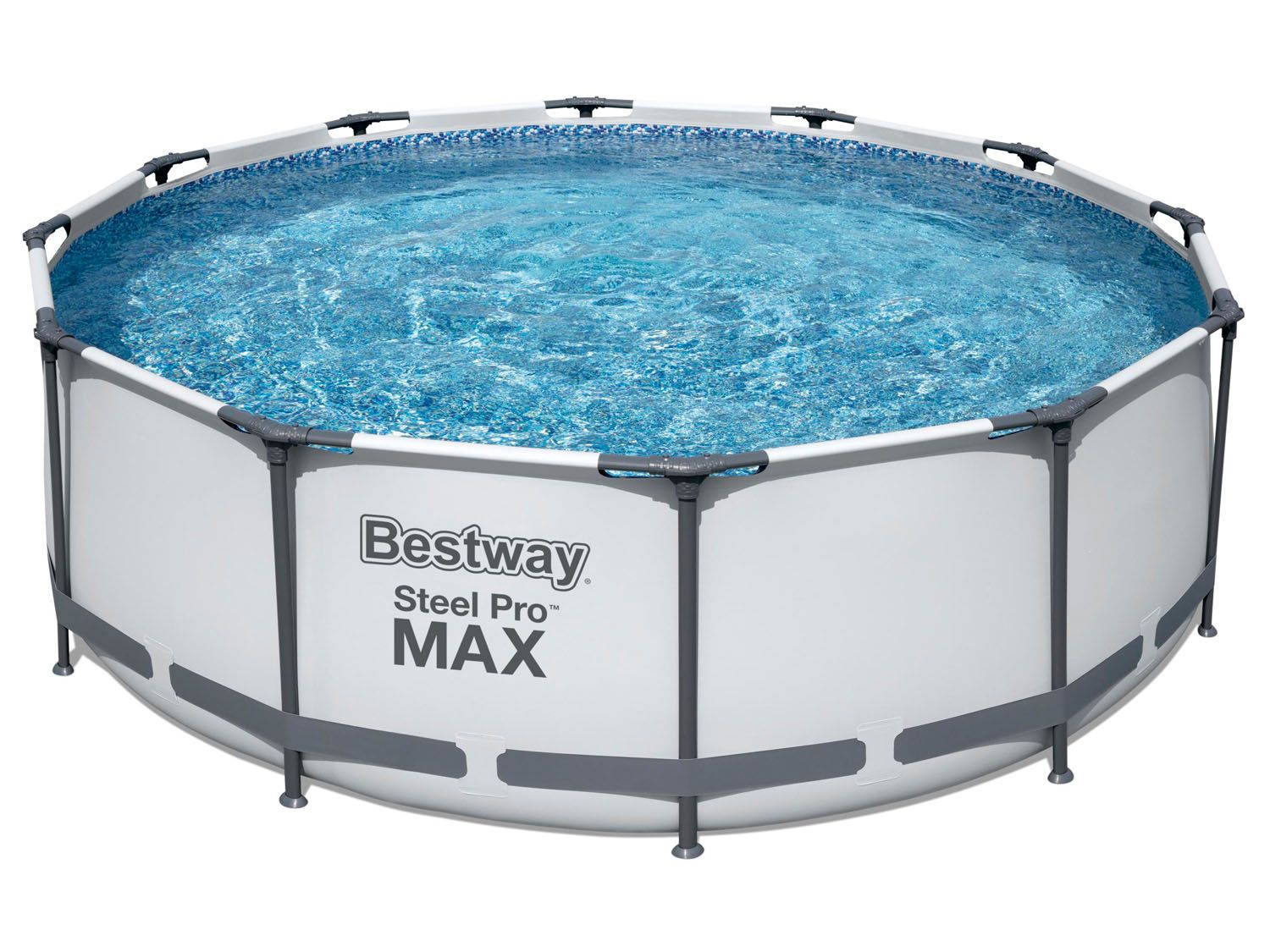 Bestway Basen stelażowy okrągły Steel ProMAX Ø 366 x 100 cm