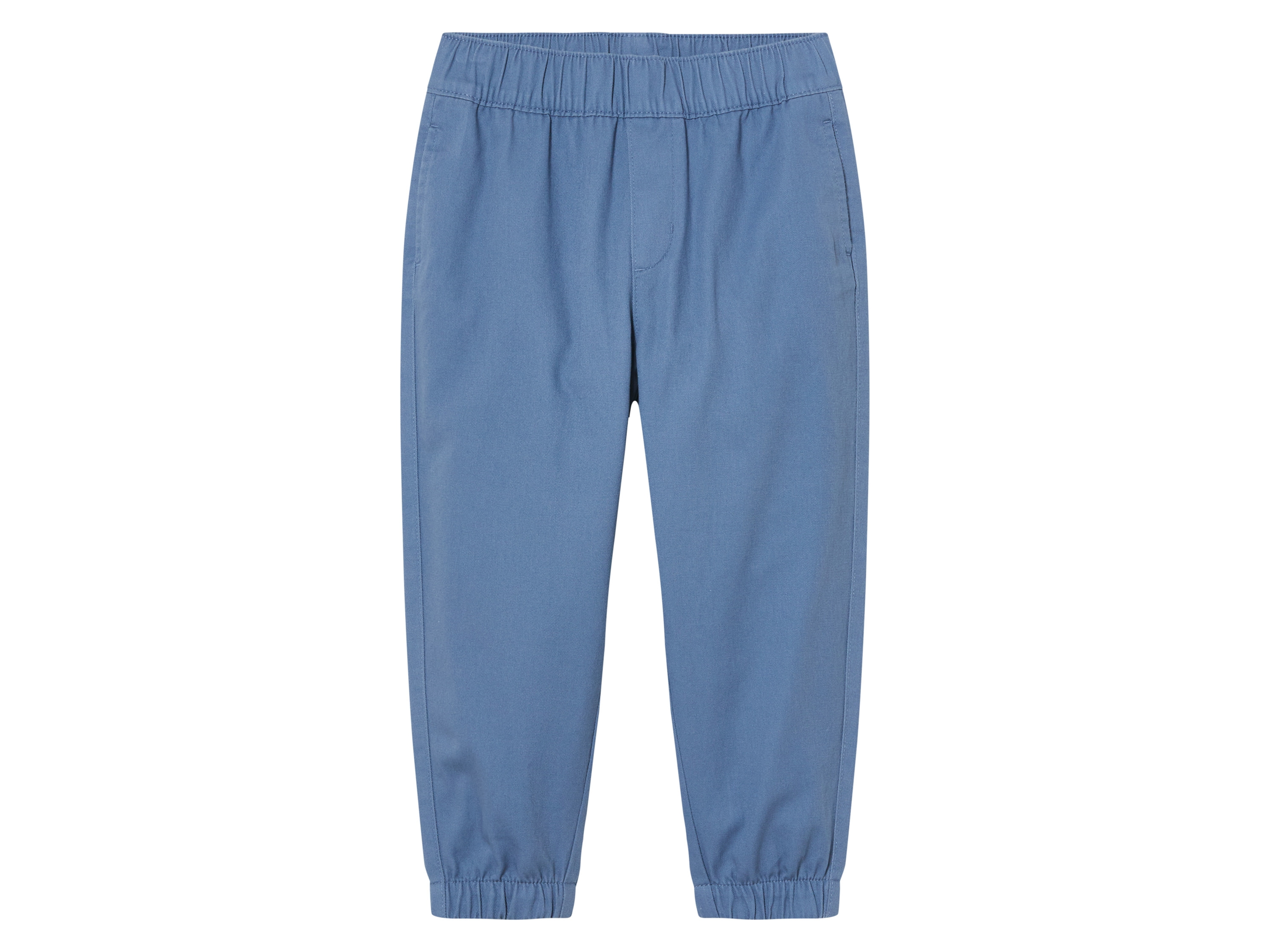 lupilu Joggery dziecięce z diagonalu Niebieski, 98/104