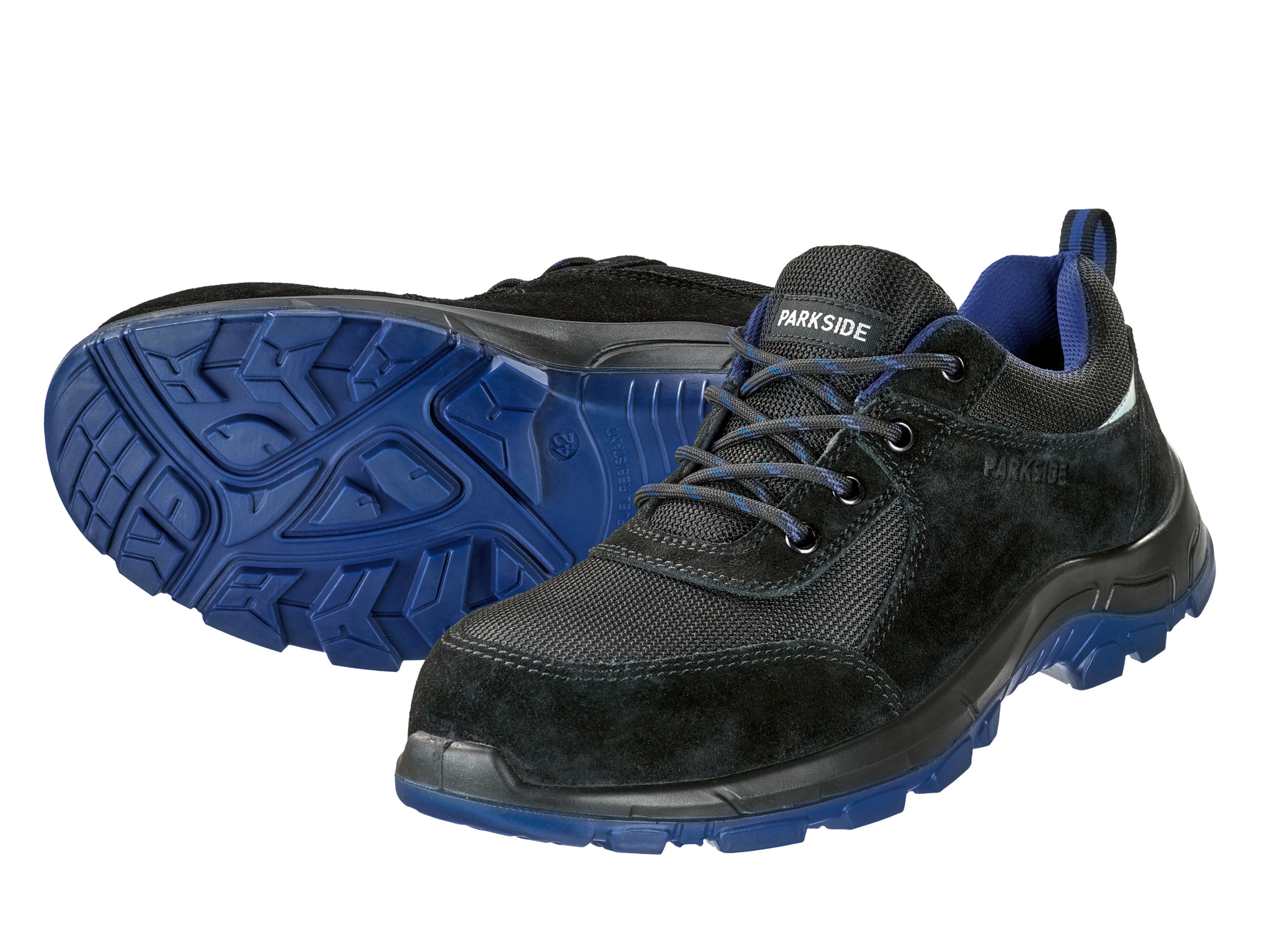 Parkside Buty ochronne męskie S3, antypoślizgowe Czarny, 46