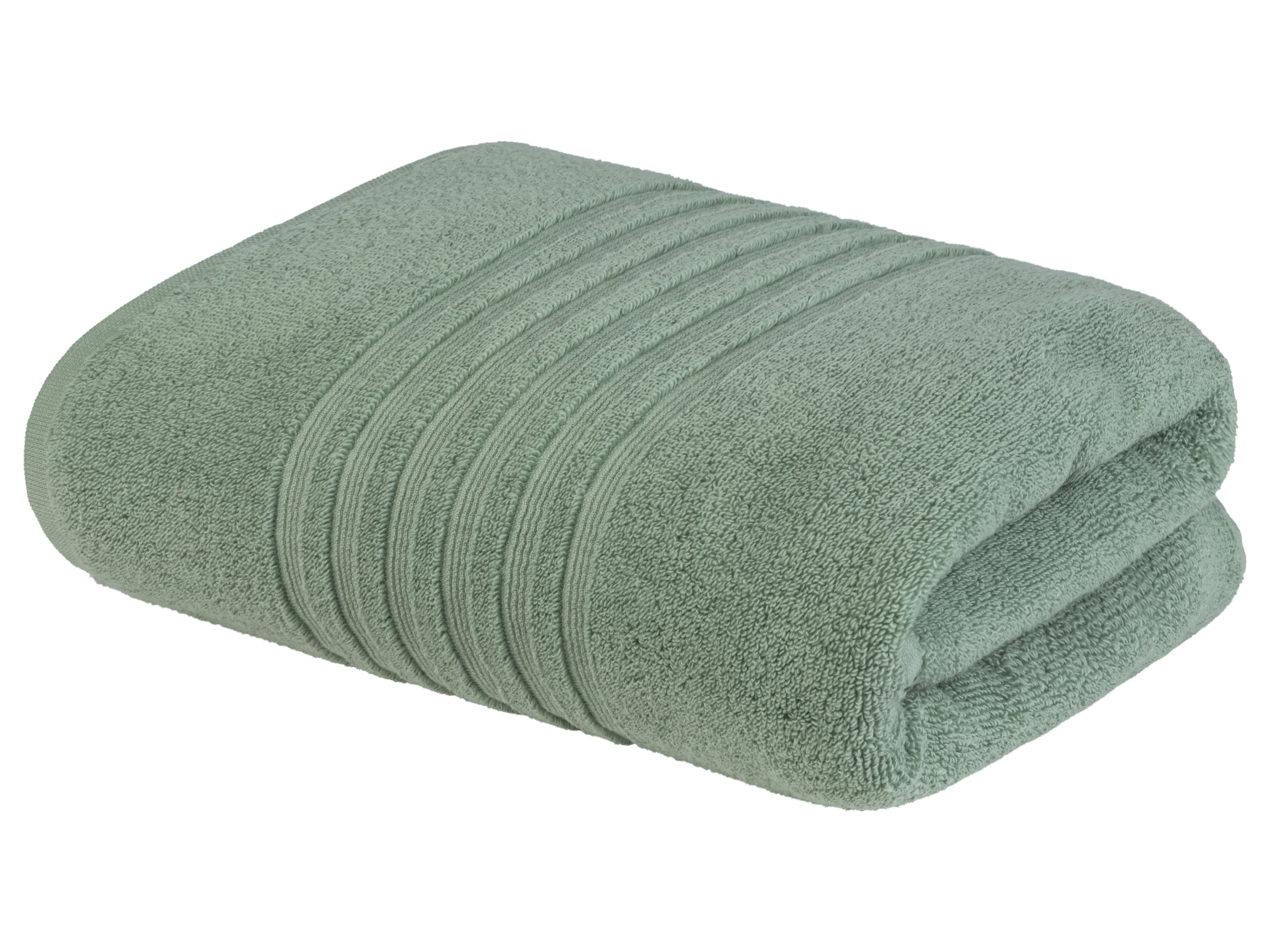 Livarno home Ręcznik kąpielowy frotte, 70 x 140 cm Zielony