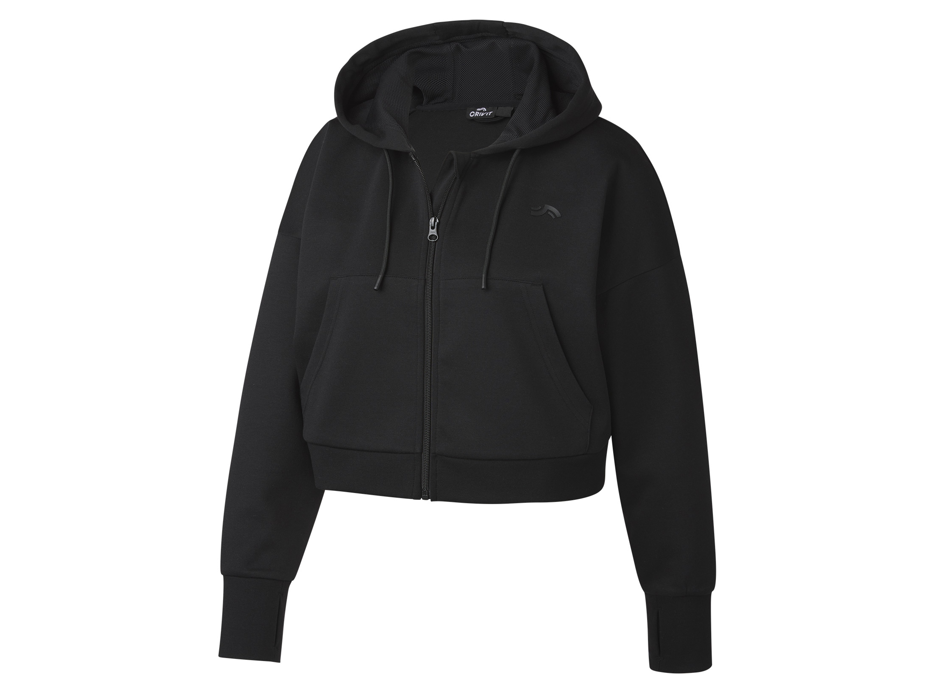 Crivit Bluza dresowa damska M 40/42, Czarny