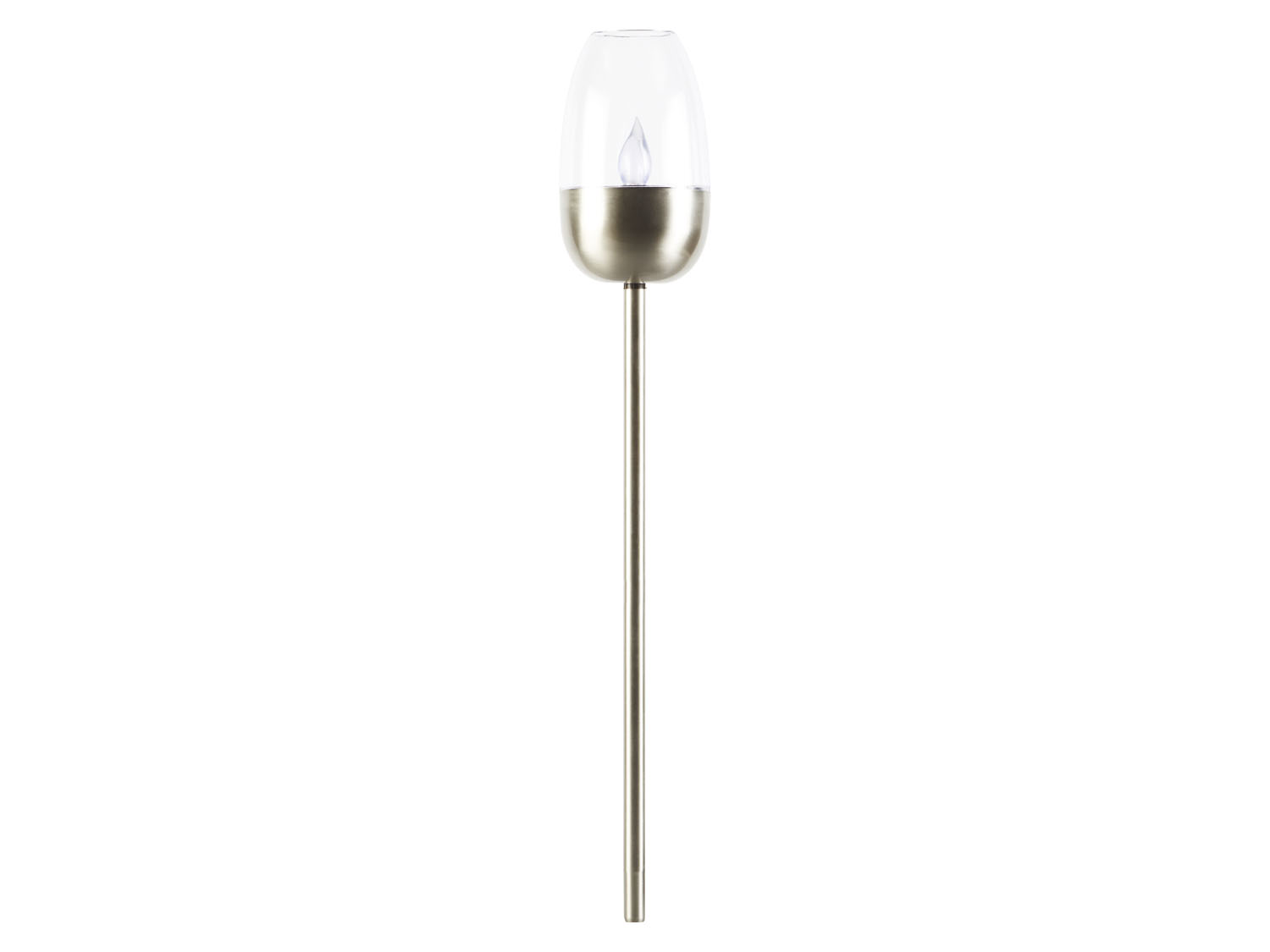 Livarno home Lampa lub Zestaw lampek solarnych Led, z efektem migotania Pochodnia solarna duża