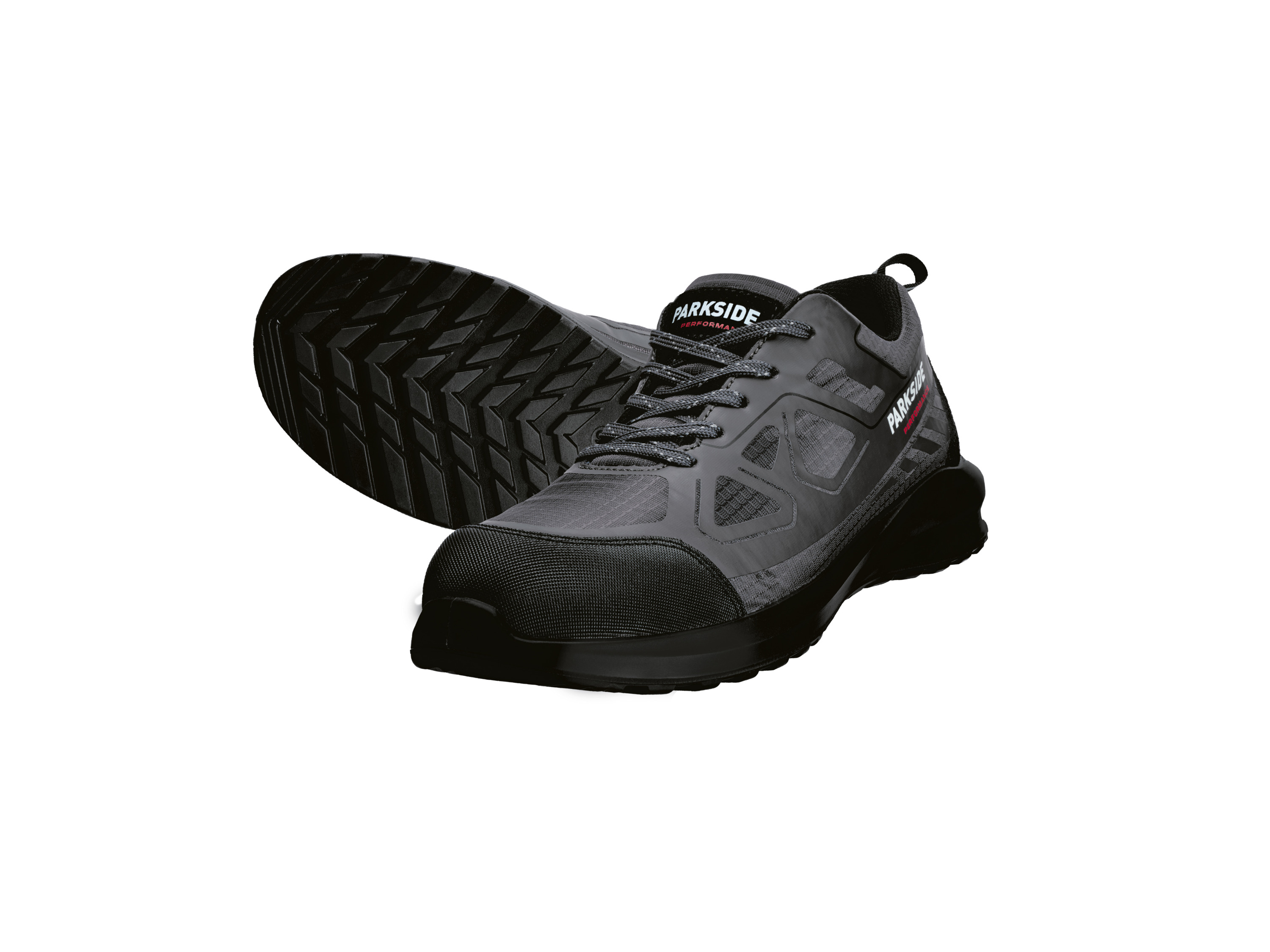 Parkside Performance Buty robocze męskie S3, z podnoskiem z włókna szklanego Szary, 41