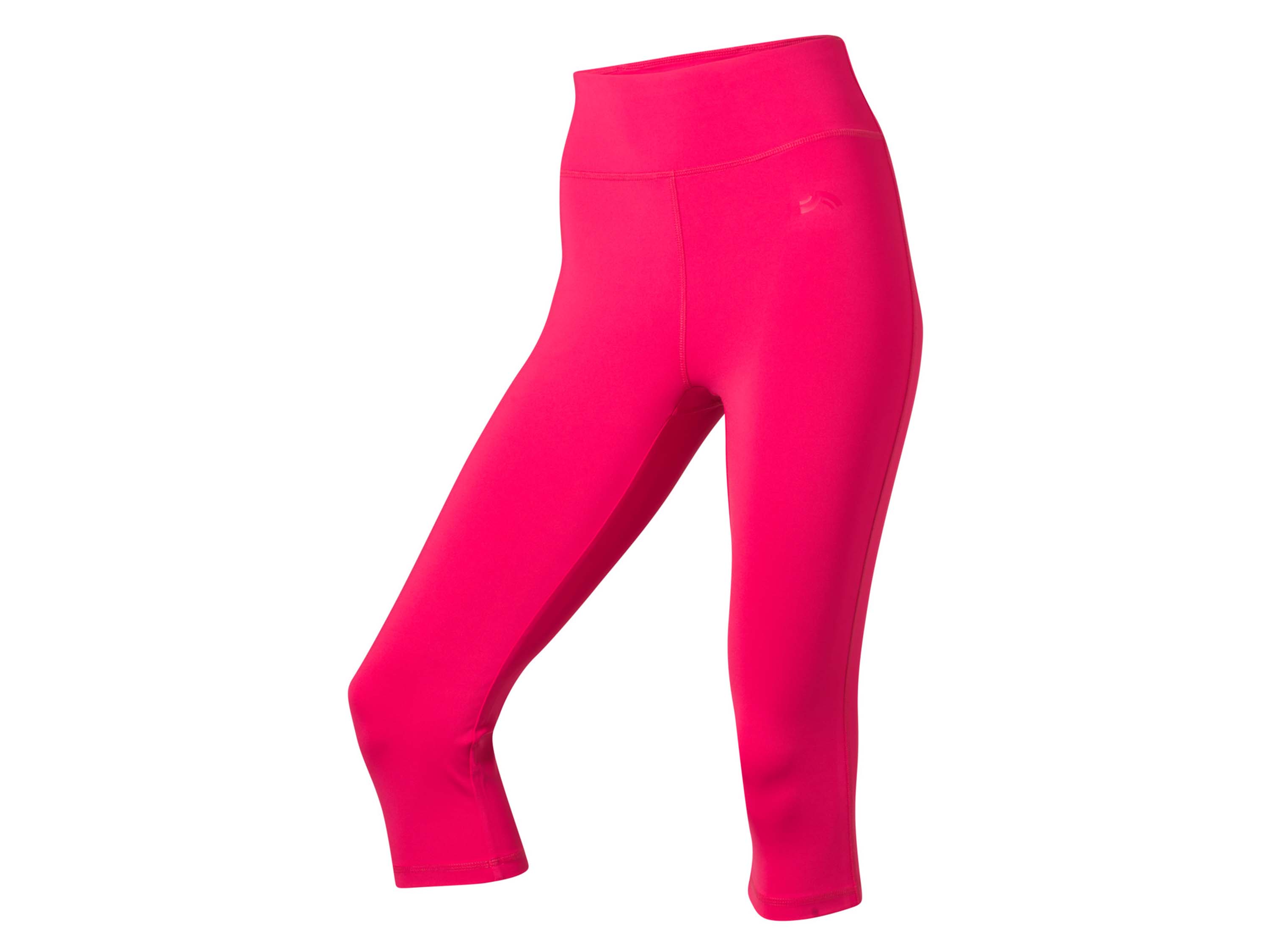 Crivit Legginsy sportowe damskie 3/4 L 44/46, Różowy