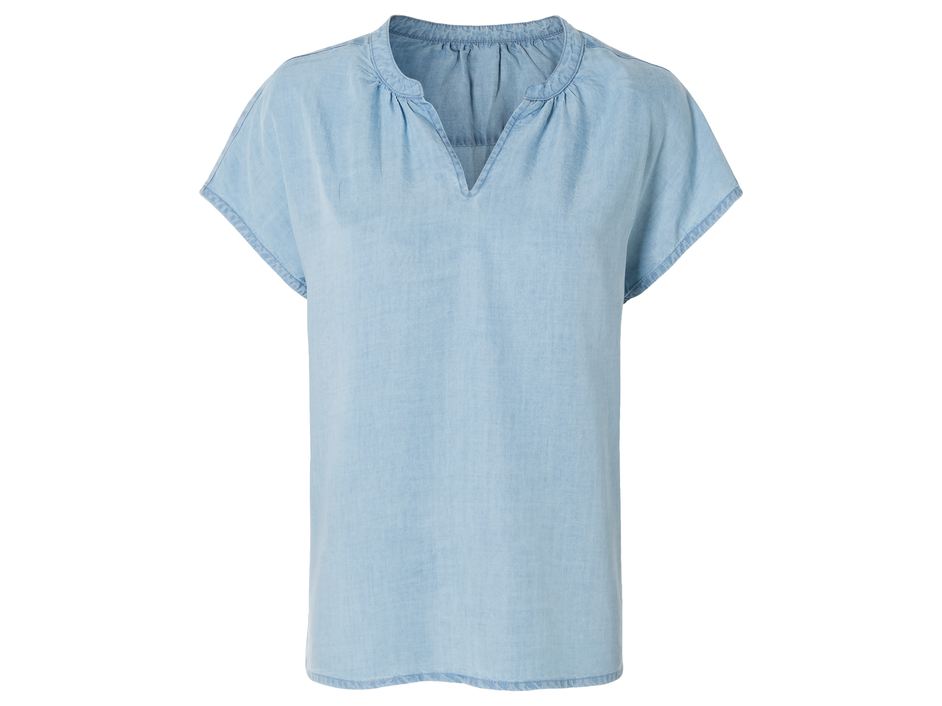 esmara T-shirt damski z lyocellu 44, Niebieski