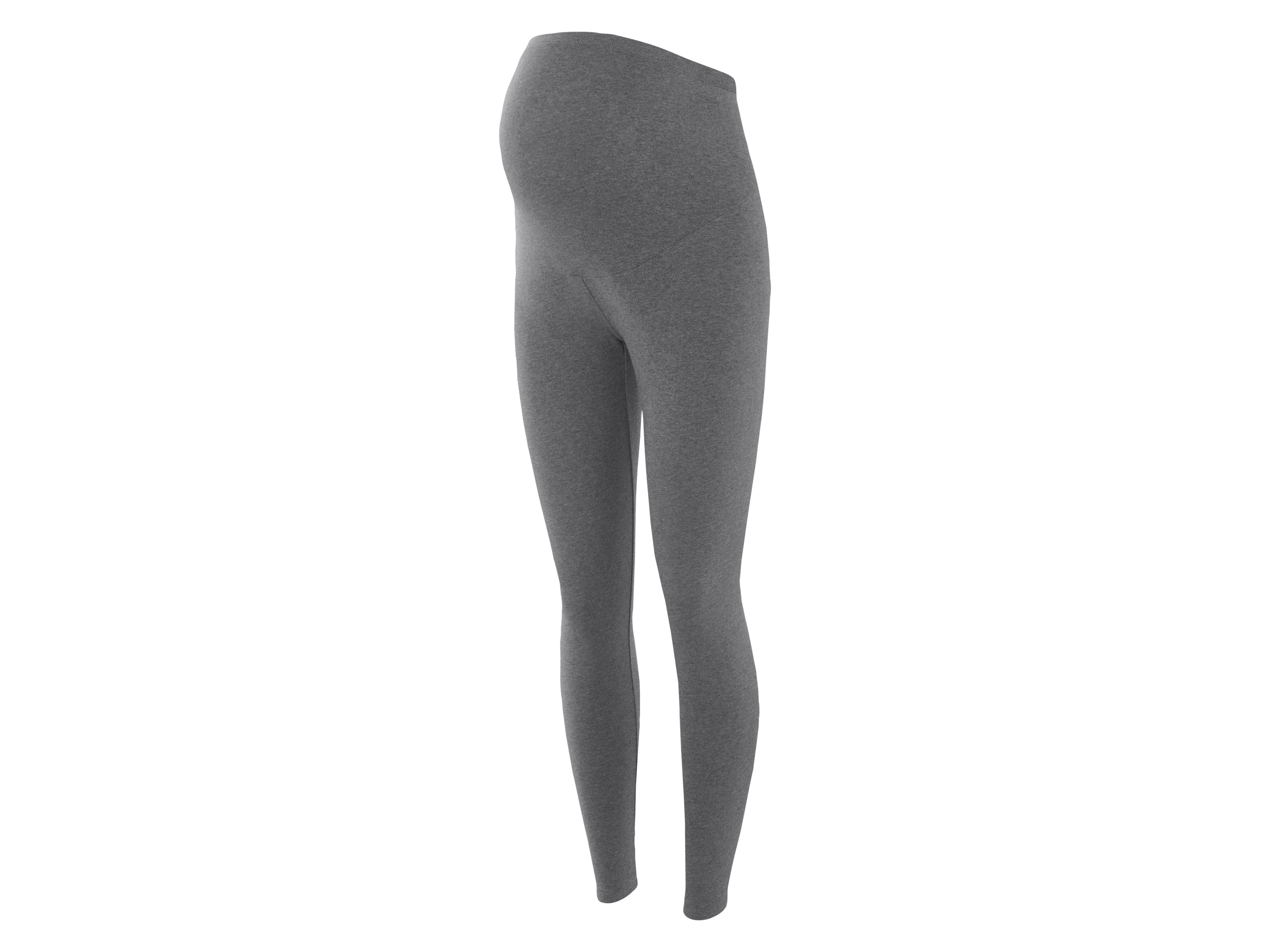 esmara Legginsy ciążowe z biobawełną Ciemnoszary, Xl48/50