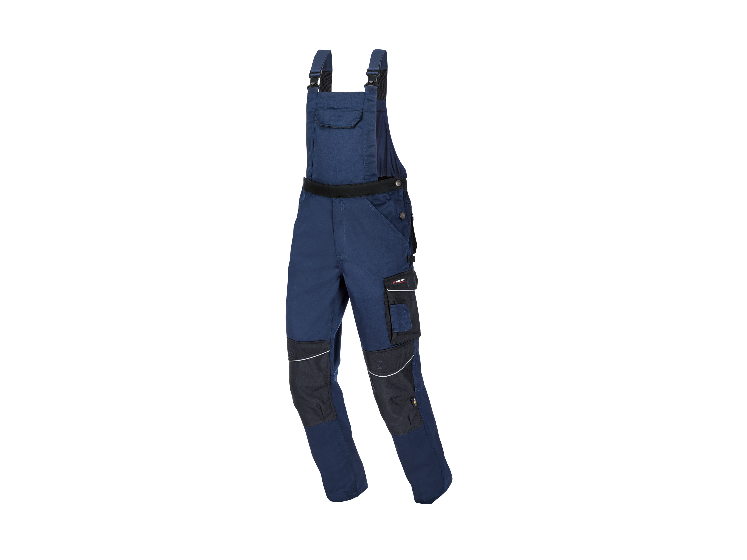 Parkside Performance Spodnie robocze męskie z wzmocnieniem Cordura na kolanach Granatowy, 52