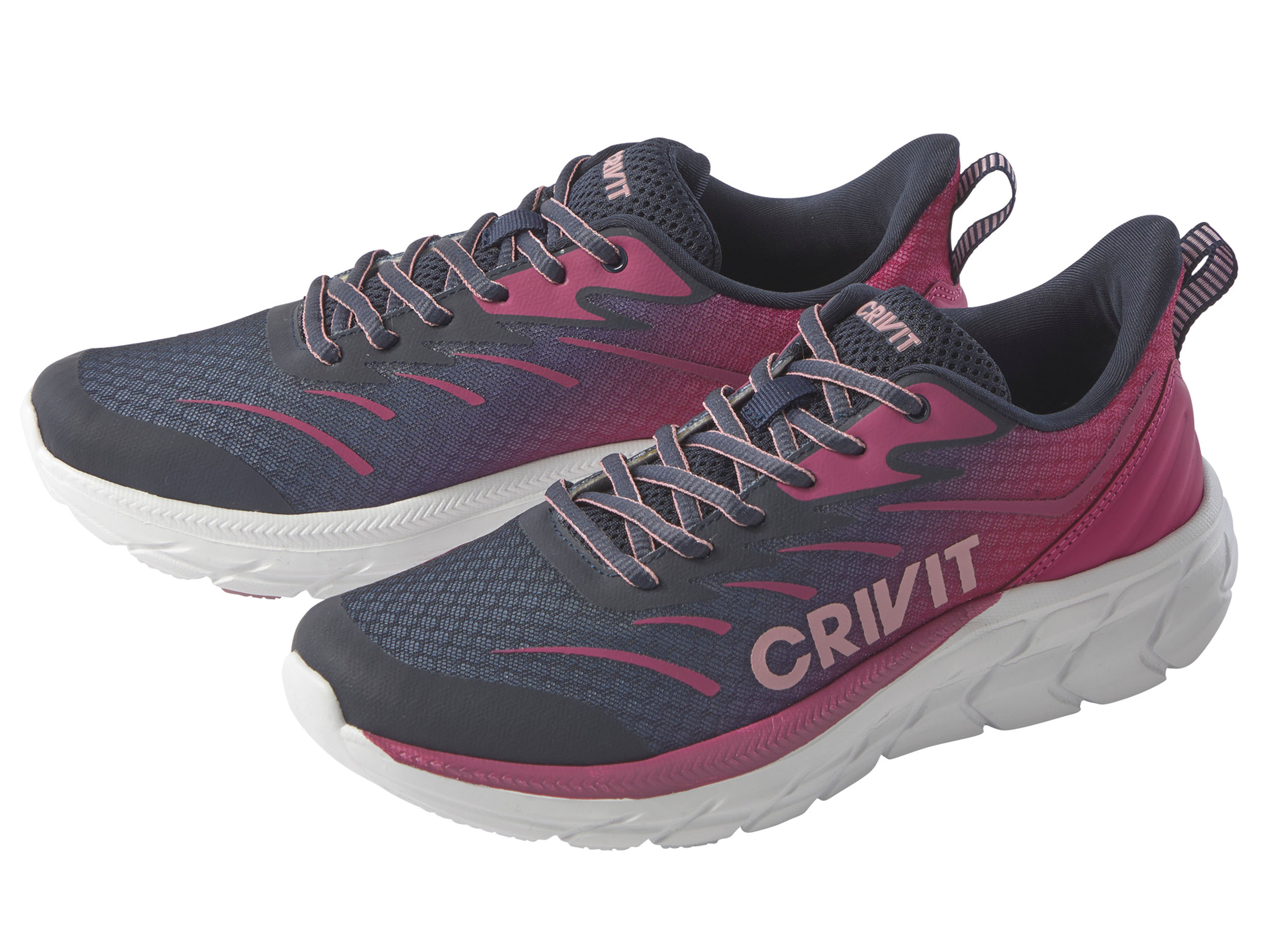 Crivit Damskie buty sportowe Granatowy/fioletowy, 36