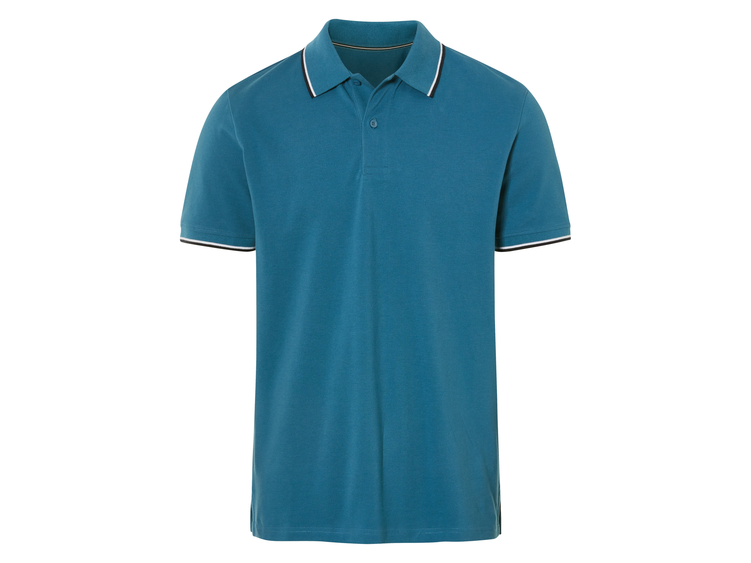 Livergy Koszulka polo męska z bawełny Niebieski, M 48/50