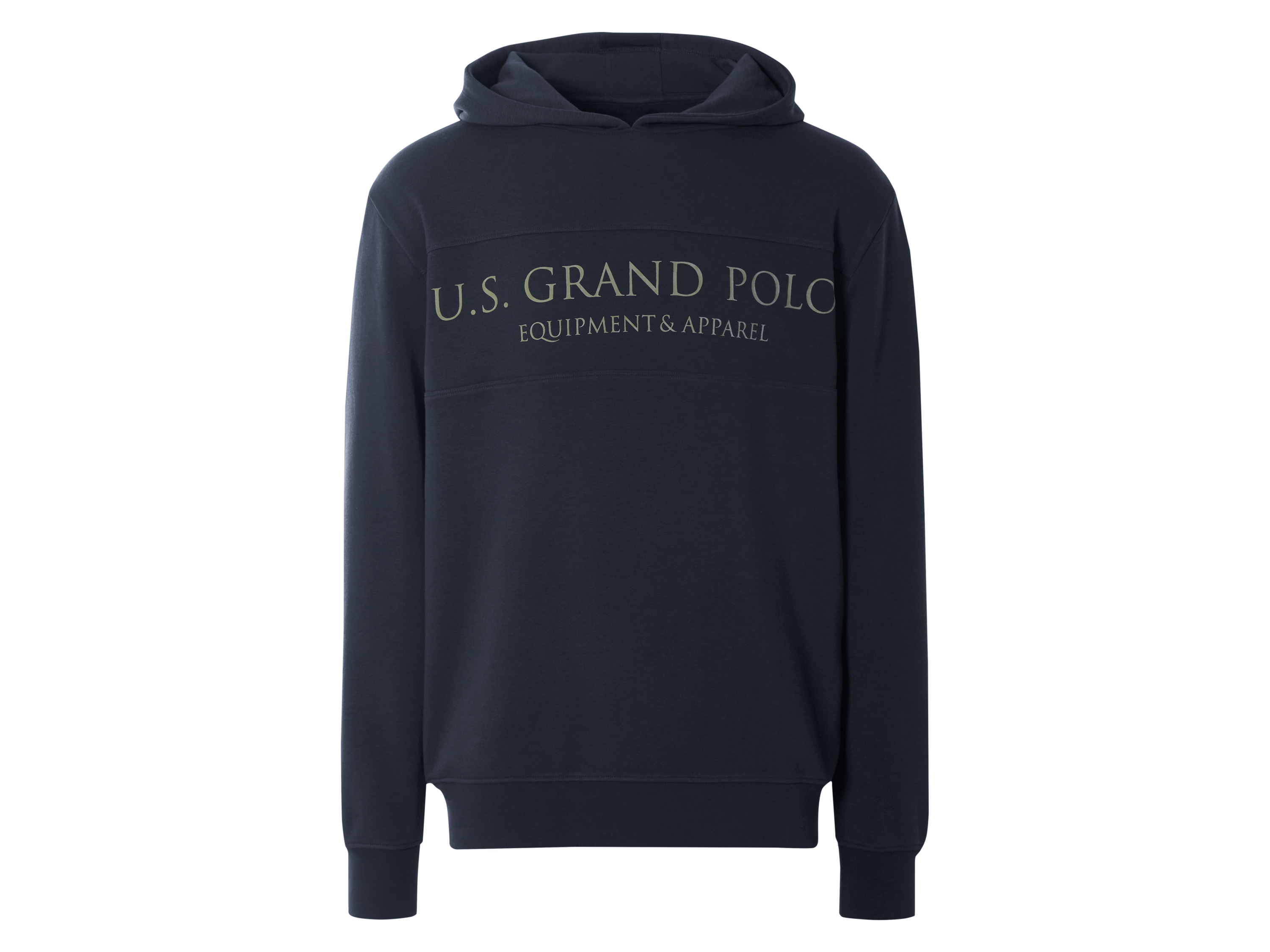 Livergy x Grand Polo Bluza męska z kapturem z bawełny Granatowy, M 48/50