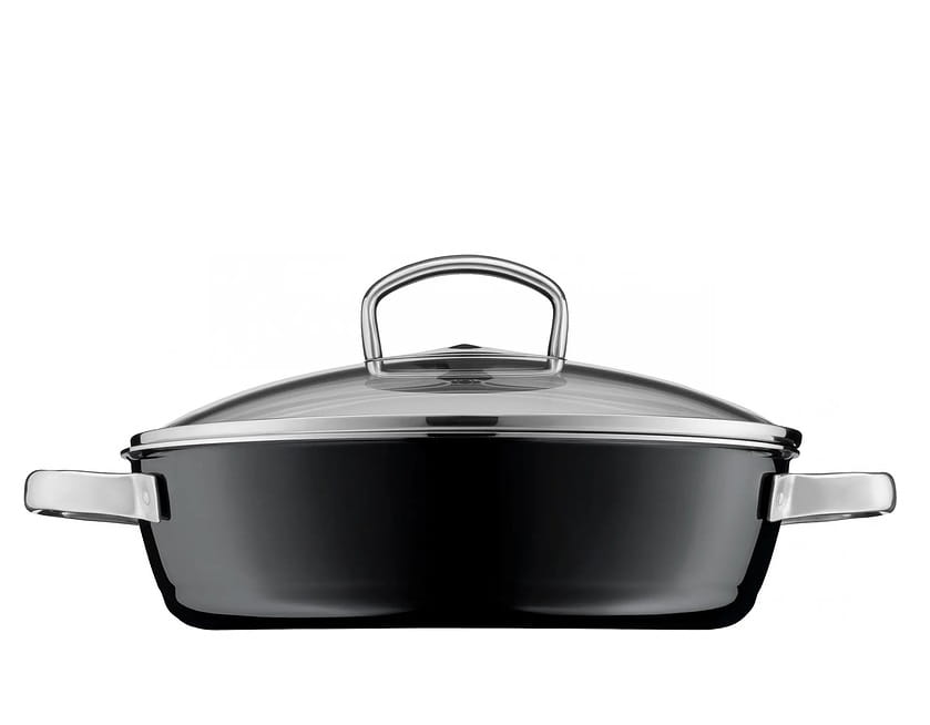 Garnek do duszenia 28cm Fusiontec Mineral Black