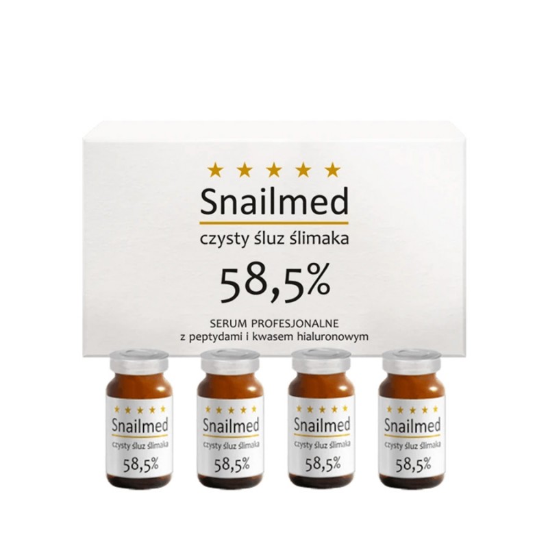Snailmed Serum Profesjonalne z Peptydami (4 x 8 ml)