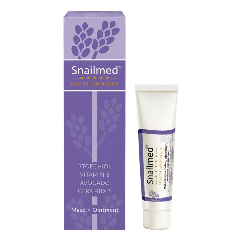 Snailmed Odbudowująca maść na rozstępy ze stoechiolem 15ml