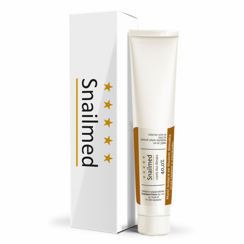 Snailmed Maść kojąca ze śluzem ślimaka 20 ml