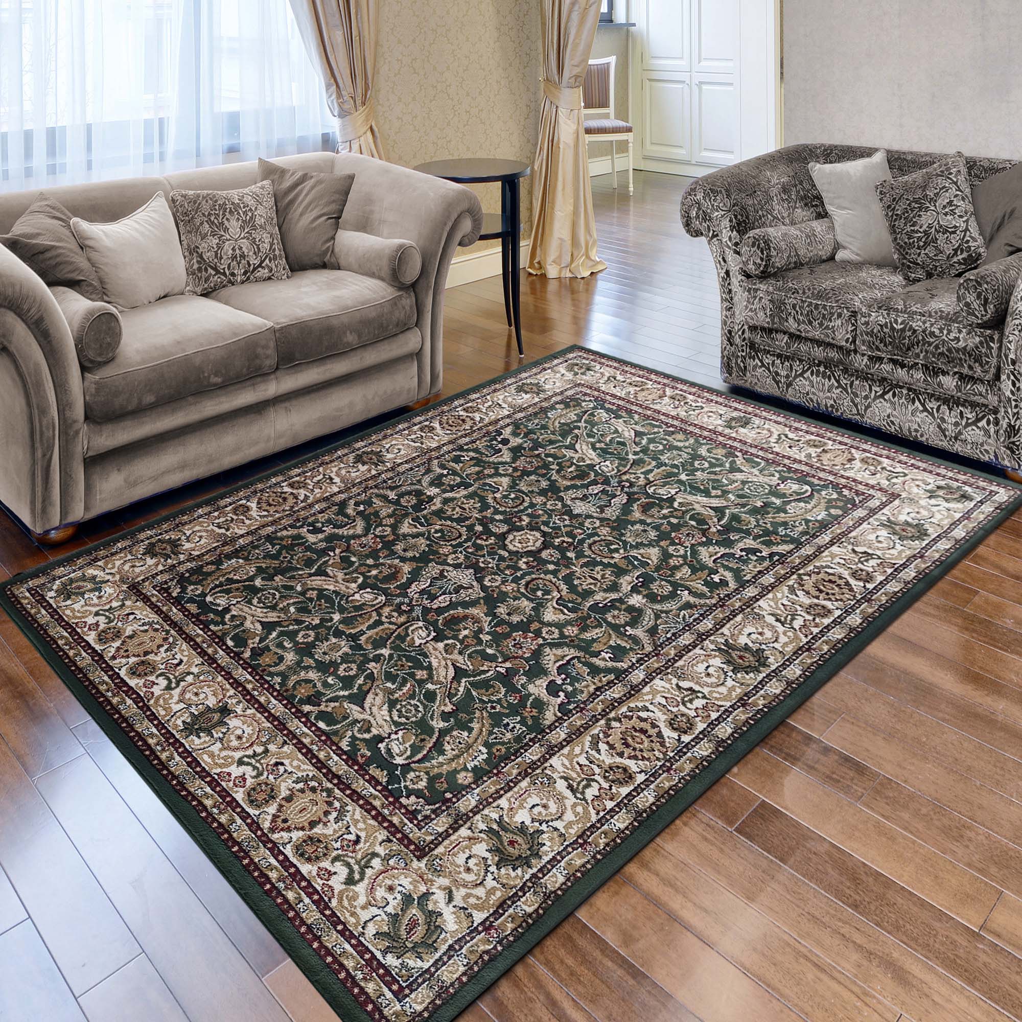 Dywan - 200 x 300 cm - Zielony - Ekskluzywny - Dywanopol