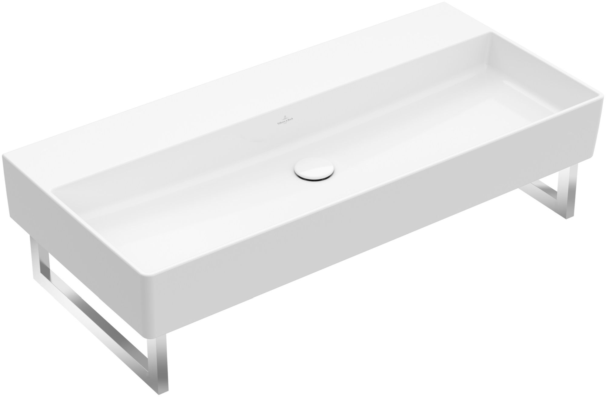 Darmowa Dostawa - Umywalka 100x47 cm prostokątna ścienna biała Villeroy & Boch Memento 2.0 4A22A301
