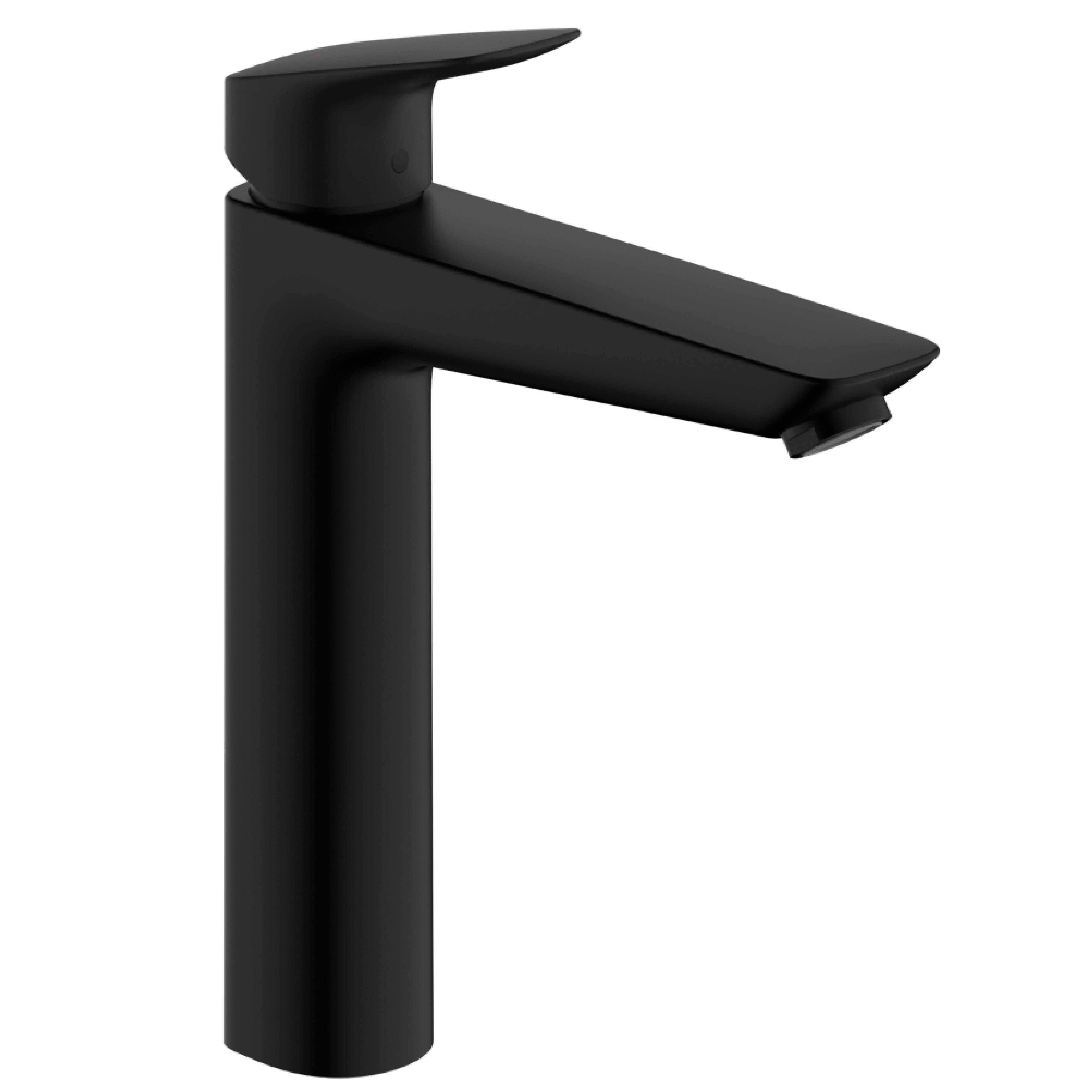 Darmowa Dostawa - Bateria umywalkowa stojąca czarny Hansgrohe Logis 71090670
