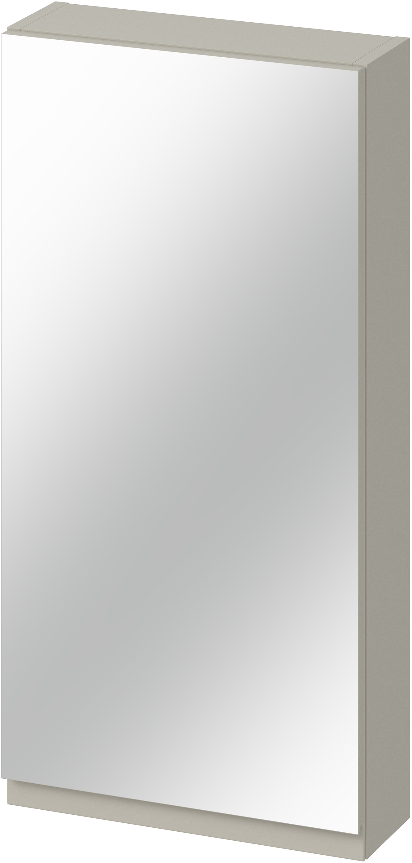 Darmowa Dostawa - Szafka 40x14.4x80 cm z lustrem beżowa Cersanit Moduo S590108DSM