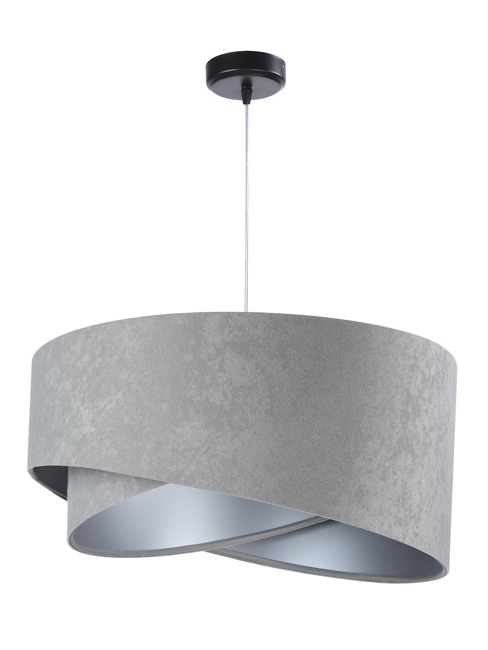 Darmowa Dostawa - Lampa wisząca 1x60 W szary/popielaty-srebrna BPS Koncept Galaxy 060013