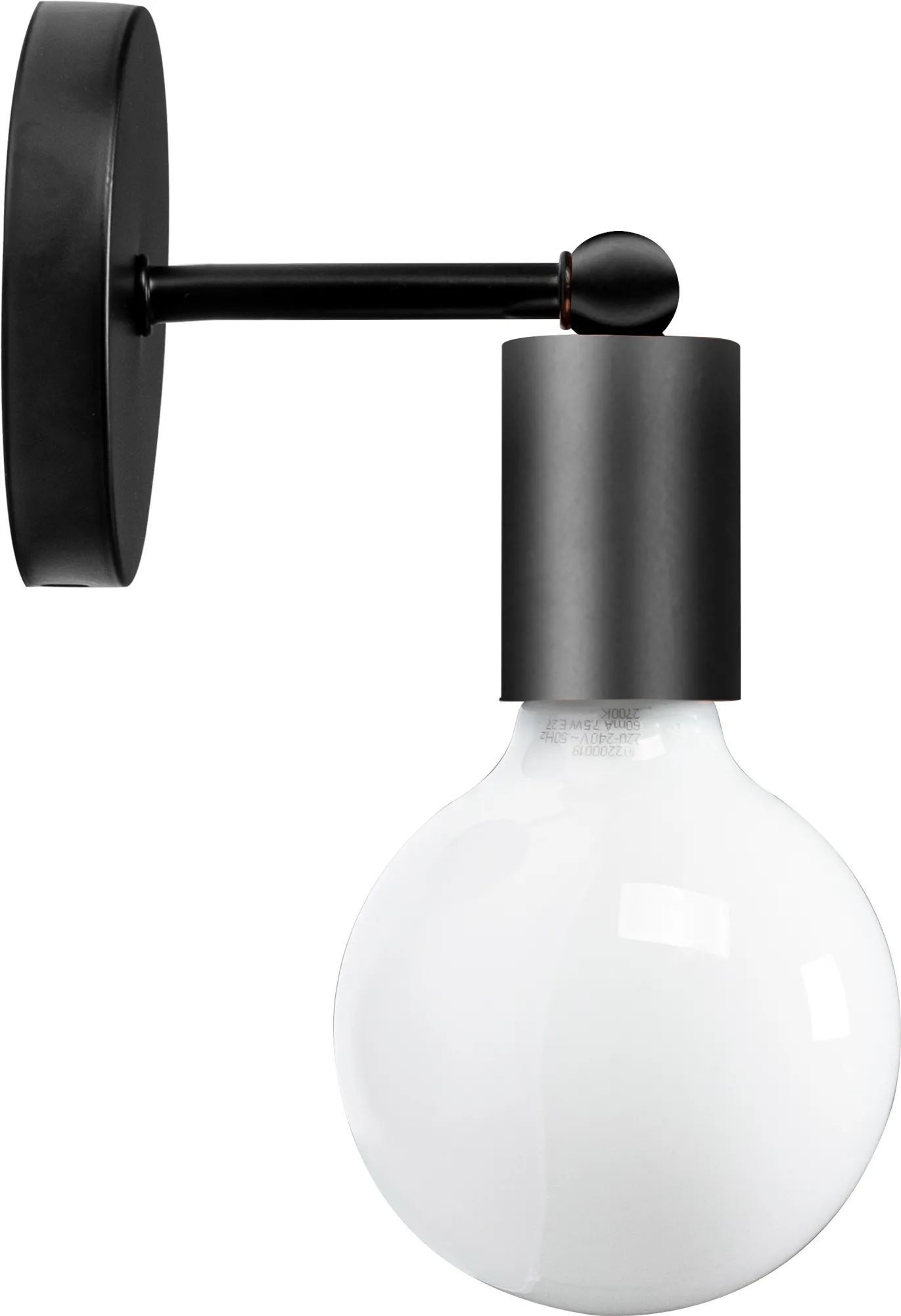 Darmowa Dostawa - Kinkiet 1x60 W czarny TooLight Loft OSW04016