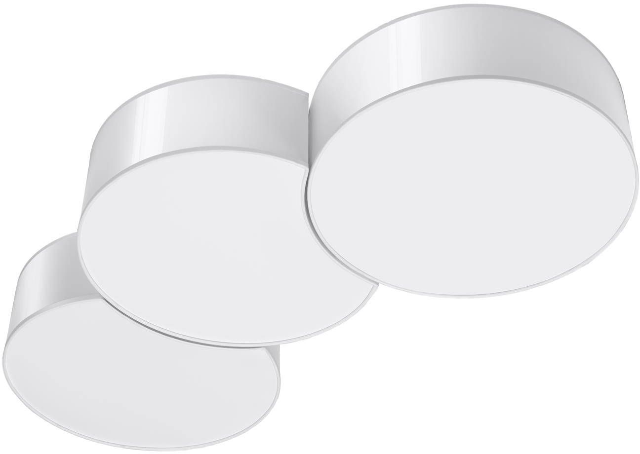 Darmowa Dostawa - Plafon 6x60 W biały Sollux Lighting Circle SL1051