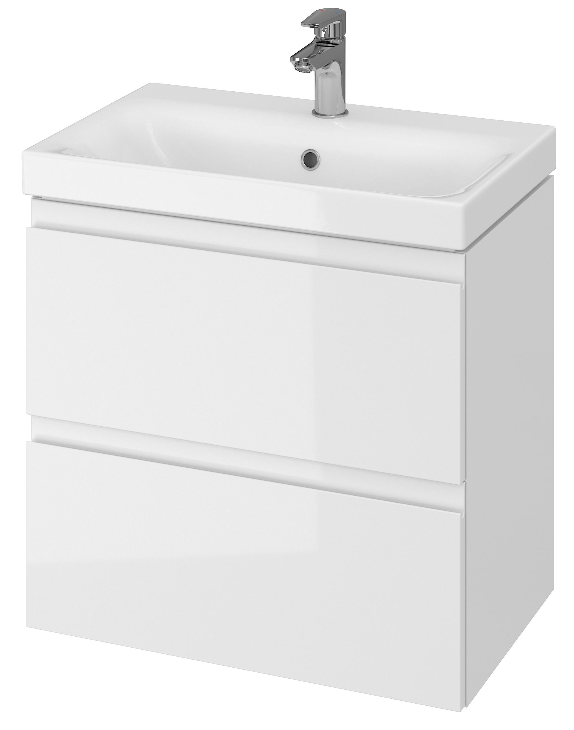 Darmowa Dostawa - Szafka wisząca podumywalkowa 59.5x37.5 cm Cersanit Moduo S590004ECO